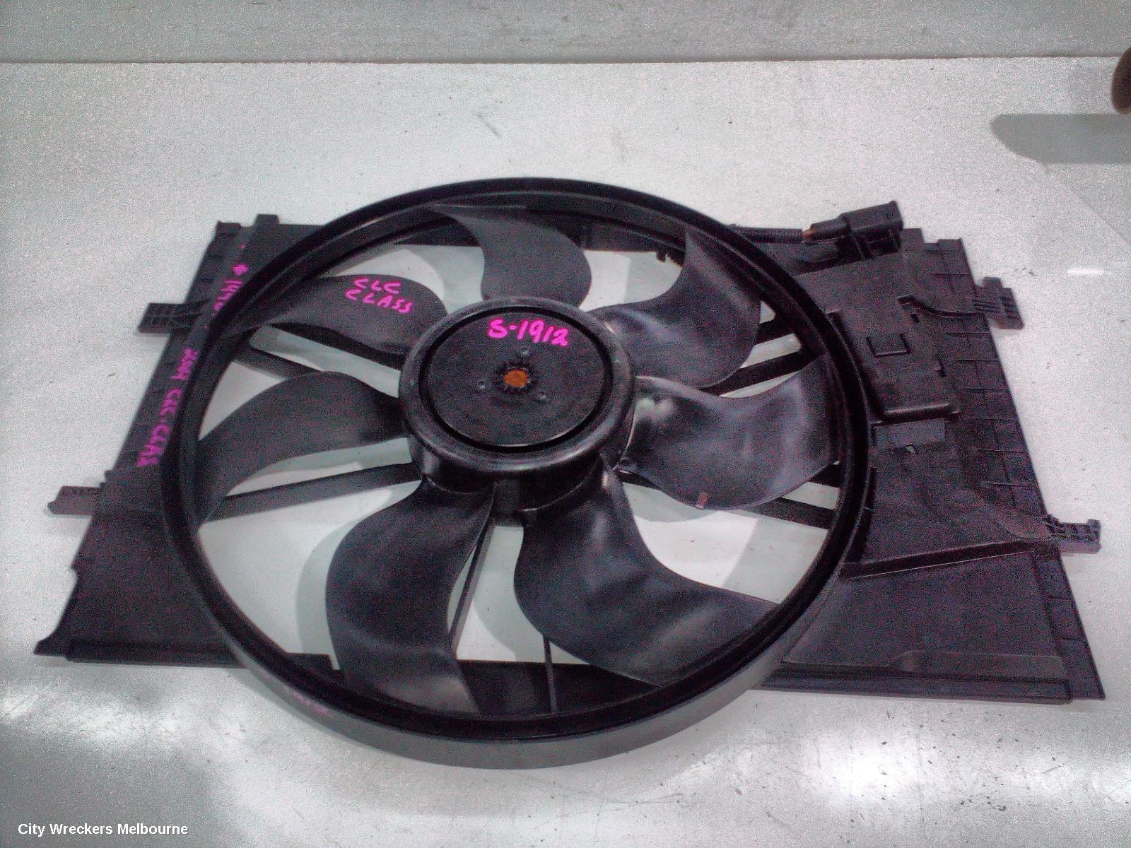 MERCEDES CLC CLASS FAN, ENG FAN ASSY, CL203, 08/2008 - 03/2011