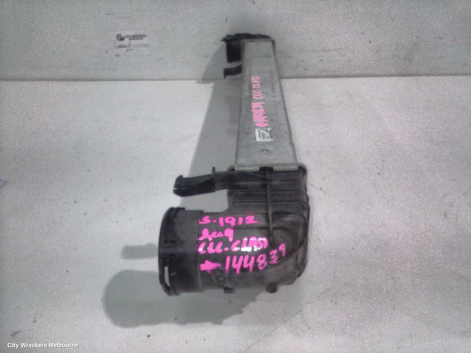 MERCEDES CLC CLASS INTERCOOLER, PETROL, 1.8, CL203, 271.957 CODE, 08/2008 - 03/2011
