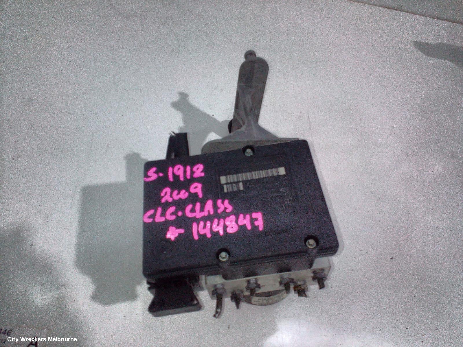 MERCEDES CLC CLASS ABS PUMP/MODULATOR, CL203 08/2008 - 03/2011