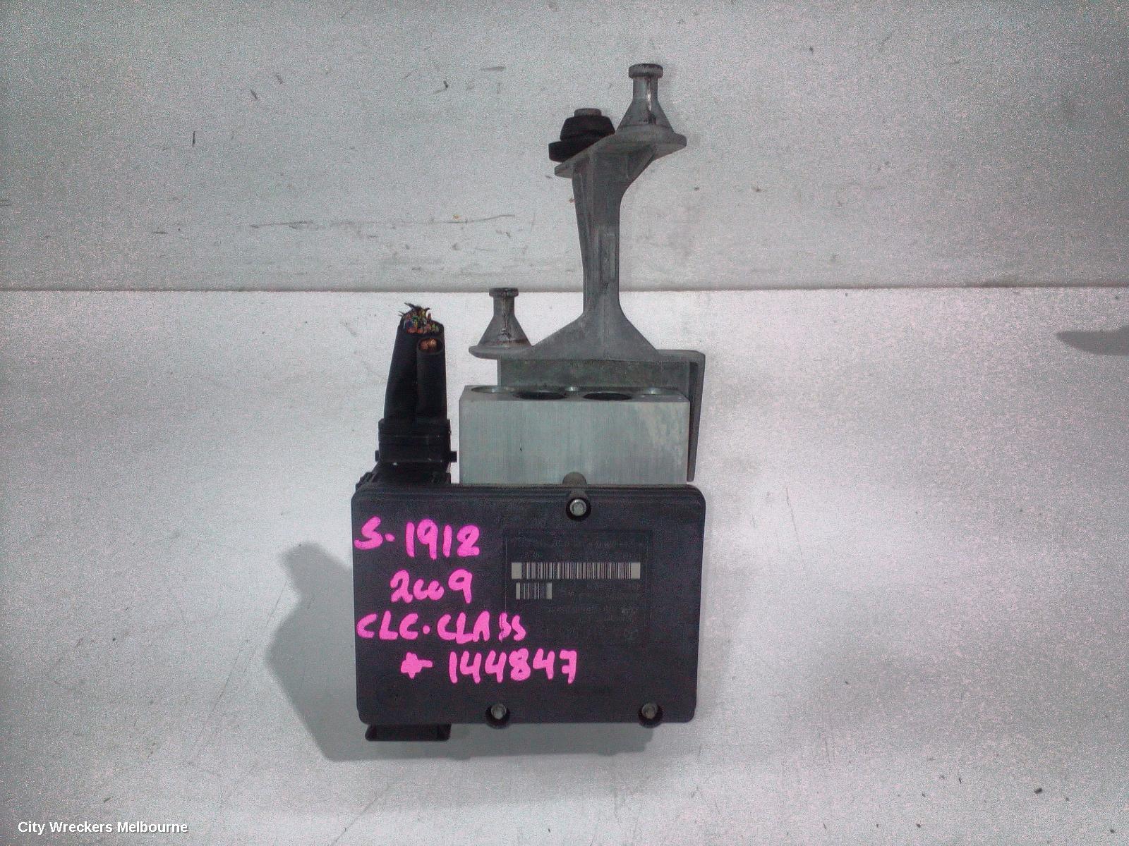 MERCEDES CLC CLASS ABS PUMP/MODULATOR, CL203 08/2008 - 03/2011