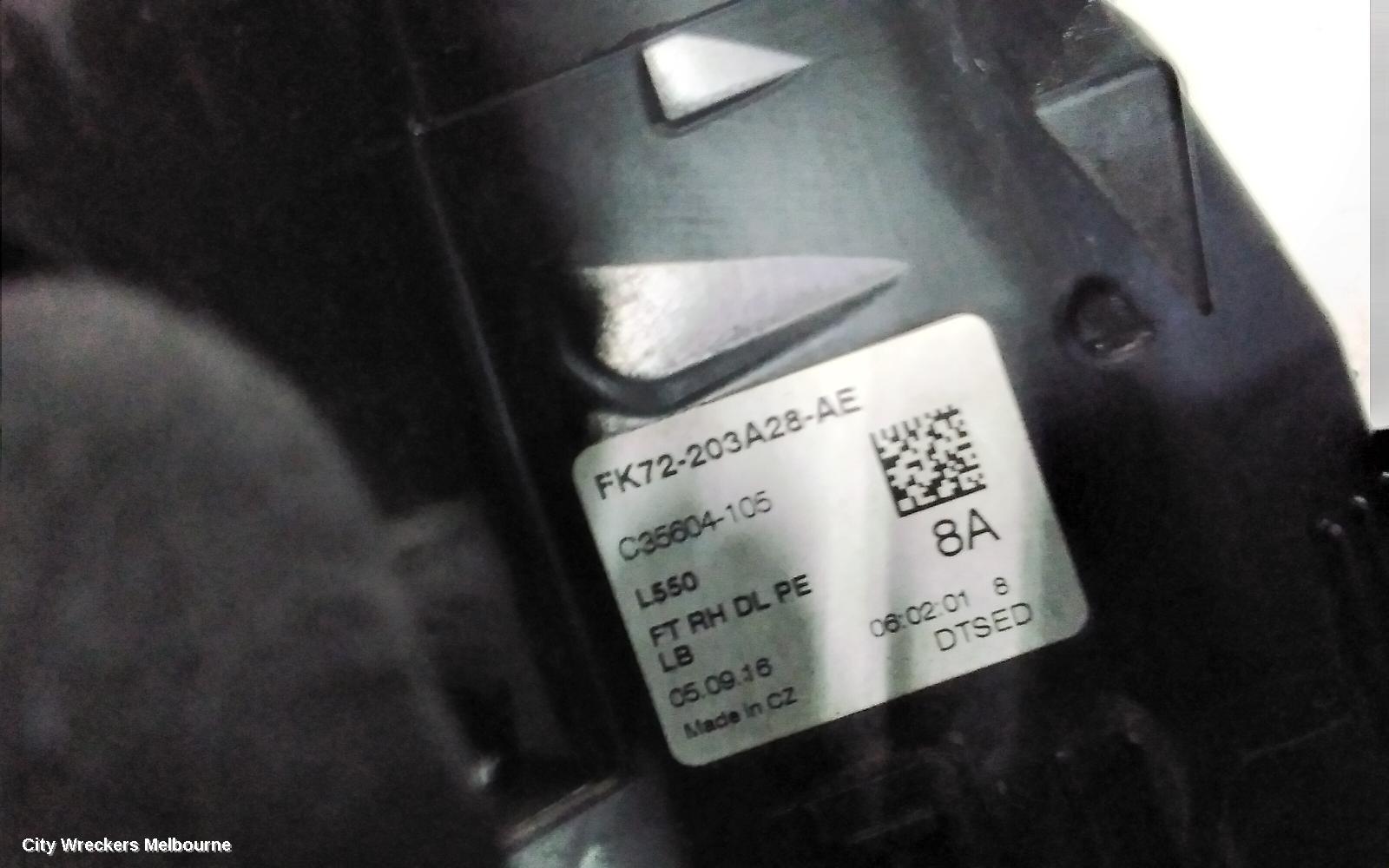 LAND ROVER DISCOVERY SPORT DOOR/BOOT/GATE LOCK, RIGHT FRONT DOOR LOCK, L550, 01/2015 ONWARDS