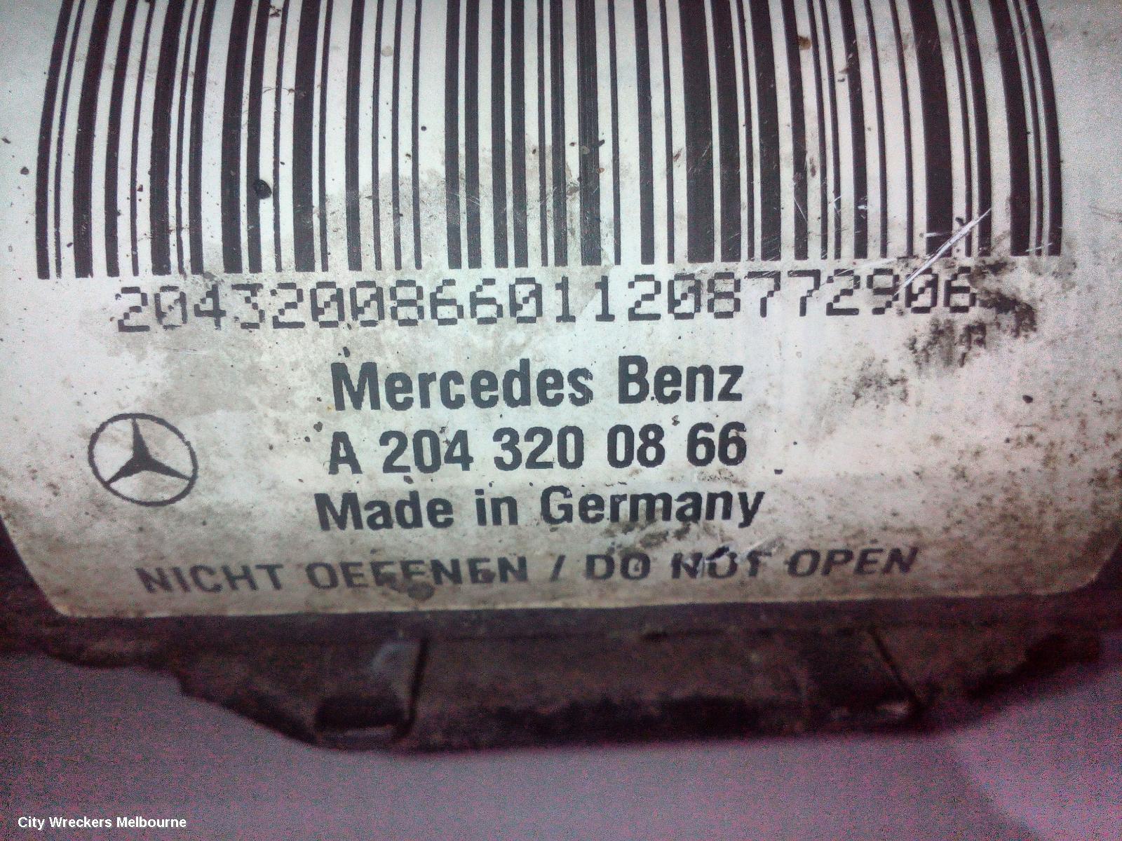 MERCEDES C CLASS LEFT FRONT STRUT, W204/S204, SEDAN/WAGON, COMFORT TYPE, 07/2007 - 07/2014