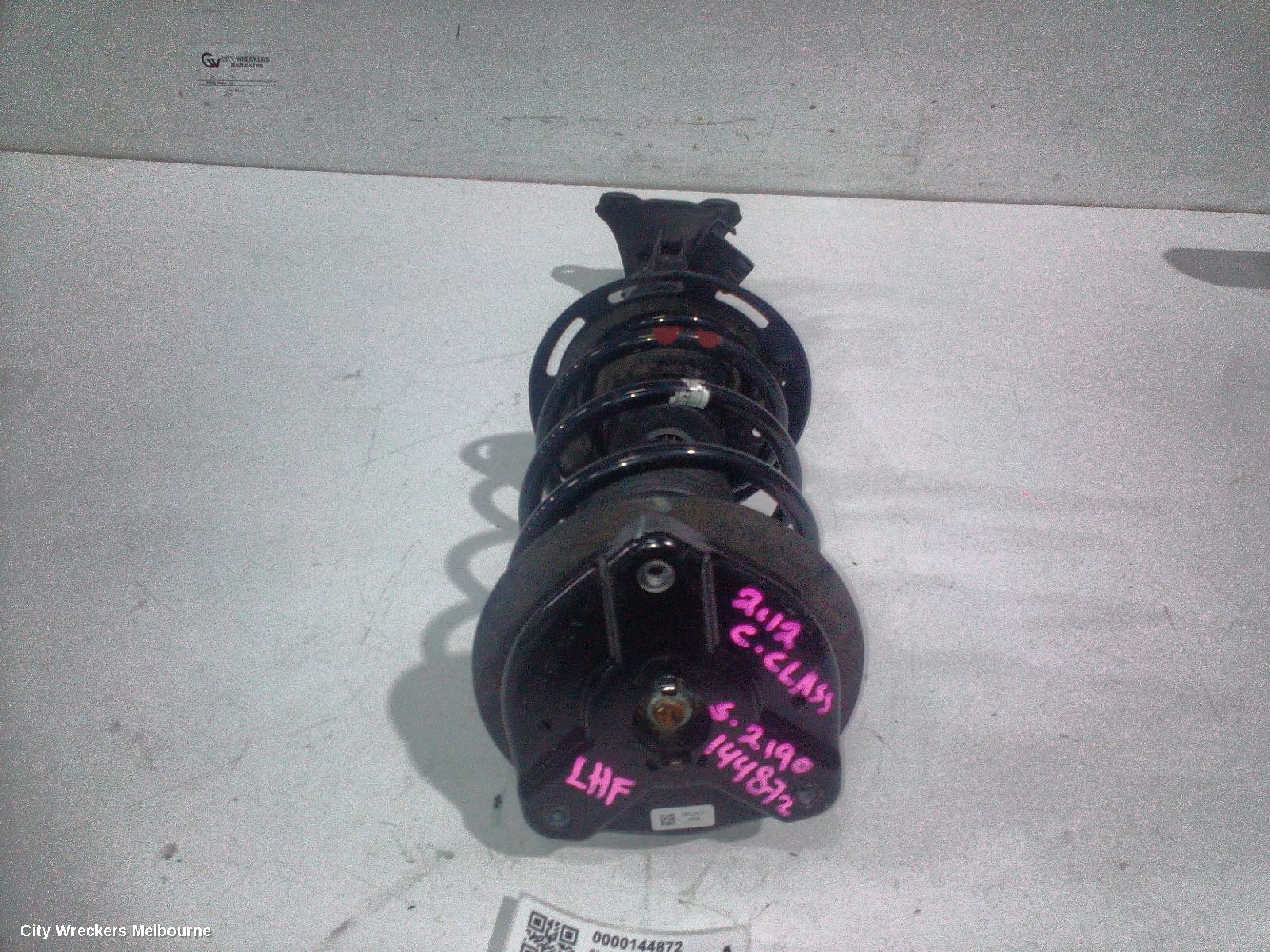 MERCEDES C CLASS LEFT FRONT STRUT, W204/S204, SEDAN/WAGON, COMFORT TYPE, 07/2007 - 07/2014