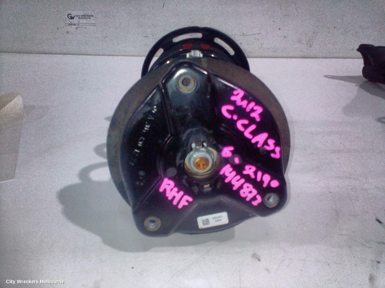 MERCEDES C CLASS RIGHT FRONT STRUT, W204/S204, SEDAN/WAGON, COMFORT TYPE, 07/2007 - 07/2014