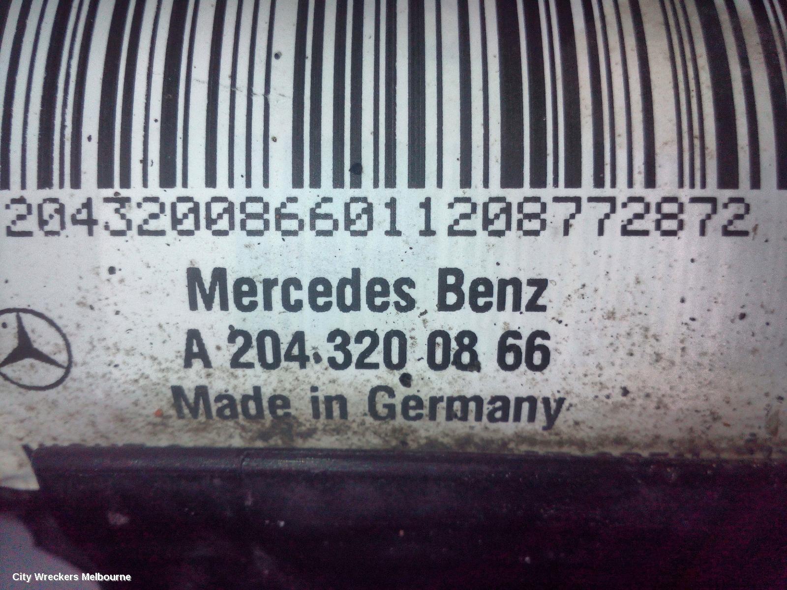 MERCEDES C CLASS RIGHT FRONT STRUT, W204/S204, SEDAN/WAGON, COMFORT TYPE, 07/2007 - 07/2014