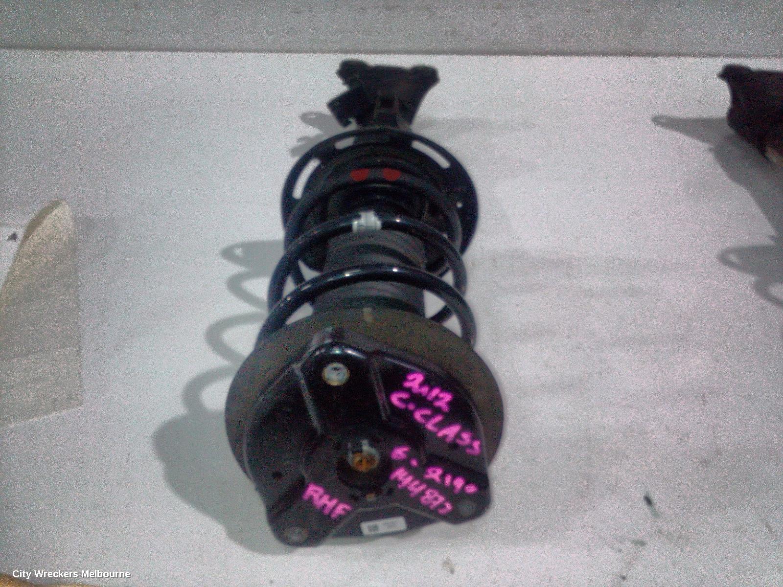 MERCEDES C CLASS RIGHT FRONT STRUT, W204/S204, SEDAN/WAGON, COMFORT TYPE, 07/2007 - 07/2014