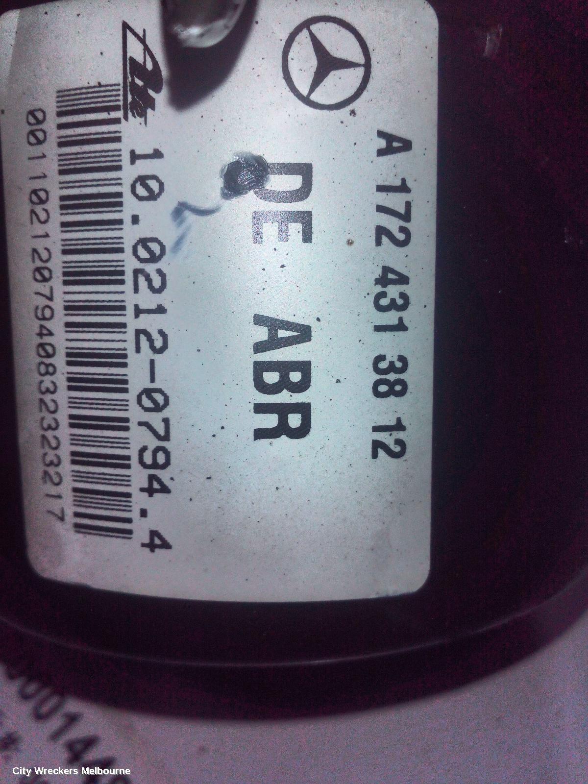 MERCEDES C CLASS ABS PUMP/MODULATOR, W204/S204/C204, P/N A1724313812, 05/2011 - 01/2015