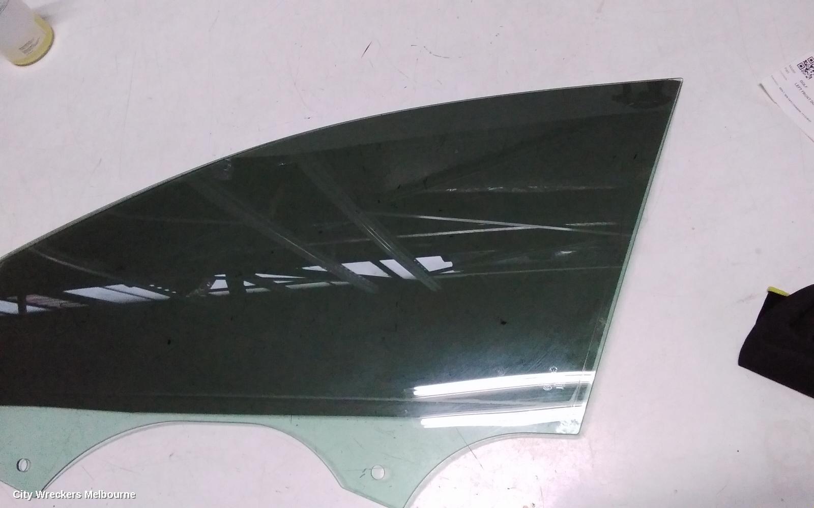 VOLKSWAGEN GOLF LEFT FRONT DOOR WINDOW, GEN 7, 5DR HATCH/WAGON, 11/2012 - 08/2020