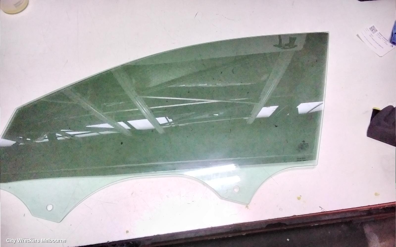 VOLKSWAGEN GOLF LEFT FRONT DOOR WINDOW, GEN 7, 5DR HATCH/WAGON, 11/2012 - 08/2020