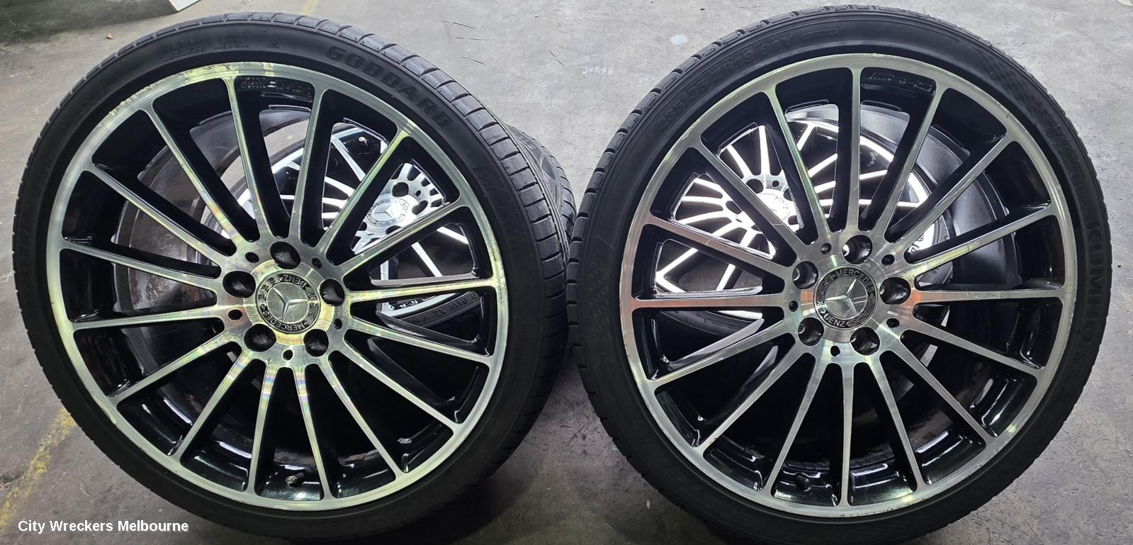 MERCEDES A CLASS WHEEL MAG, FACTORY, 19X8IN, MULTISPOKE, RVH CODE, W177/V177, 04/2018 - 06/2023