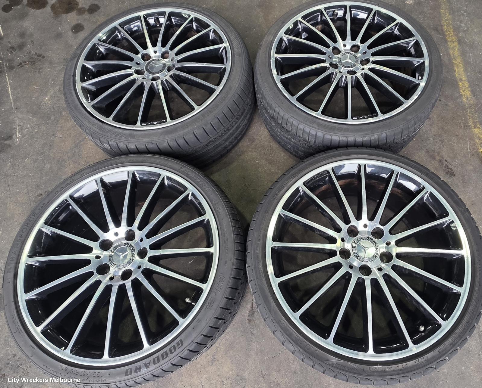 MERCEDES A CLASS WHEEL MAG, FACTORY, 19X8IN, MULTISPOKE, RVH CODE, W177/V177, 04/2018 - 06/2023