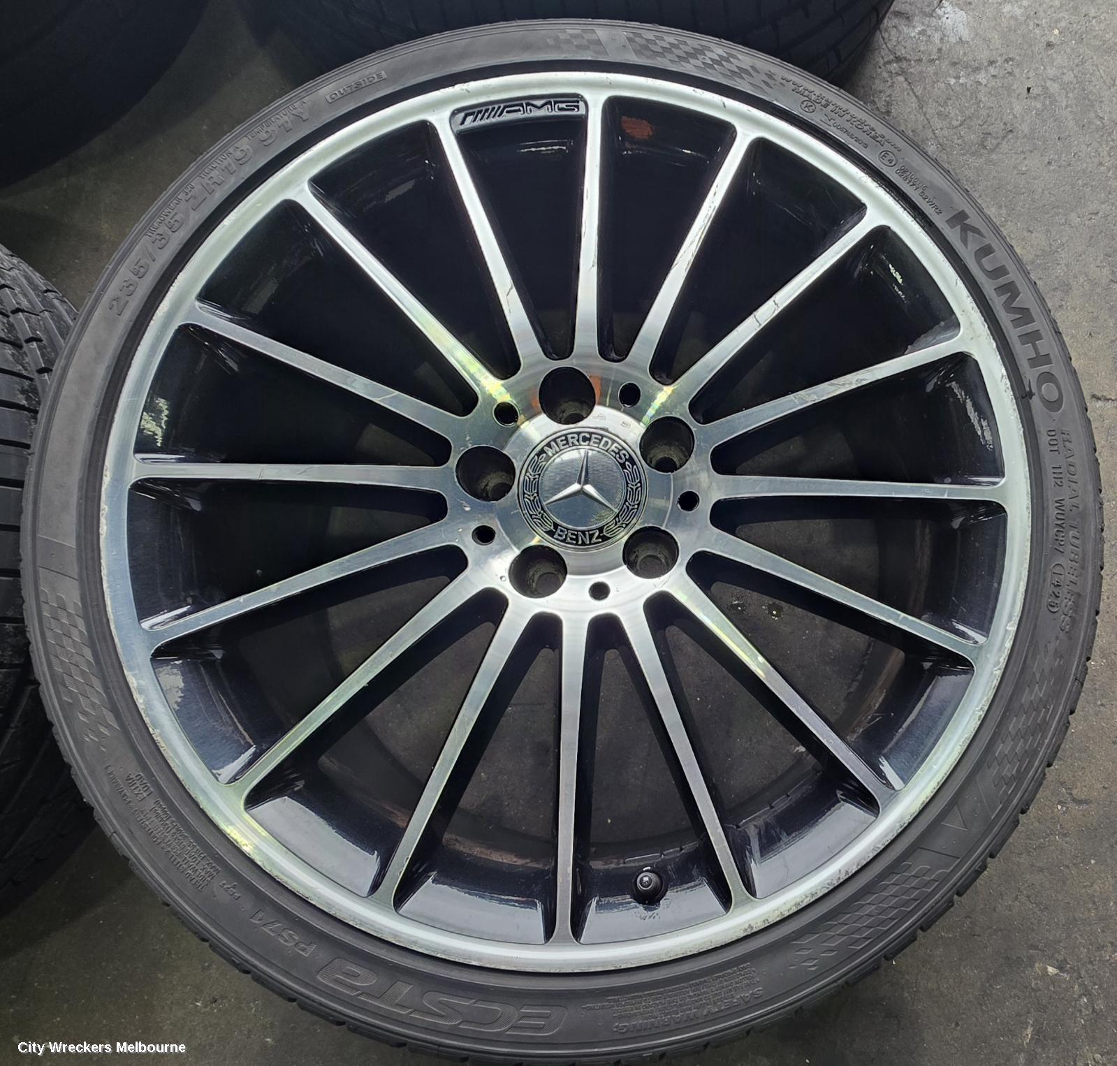 MERCEDES A CLASS WHEEL MAG, FACTORY, 19X8IN, MULTISPOKE, RVH CODE, W177/V177, 04/2018 - 06/2023