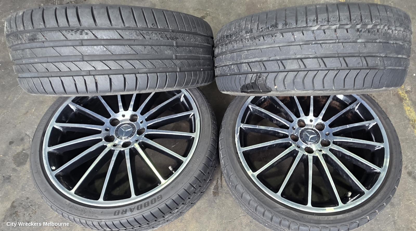 MERCEDES A CLASS WHEEL MAG, FACTORY, 19X8IN, MULTISPOKE, RVH CODE, W177/V177, 04/2018 - 06/2023