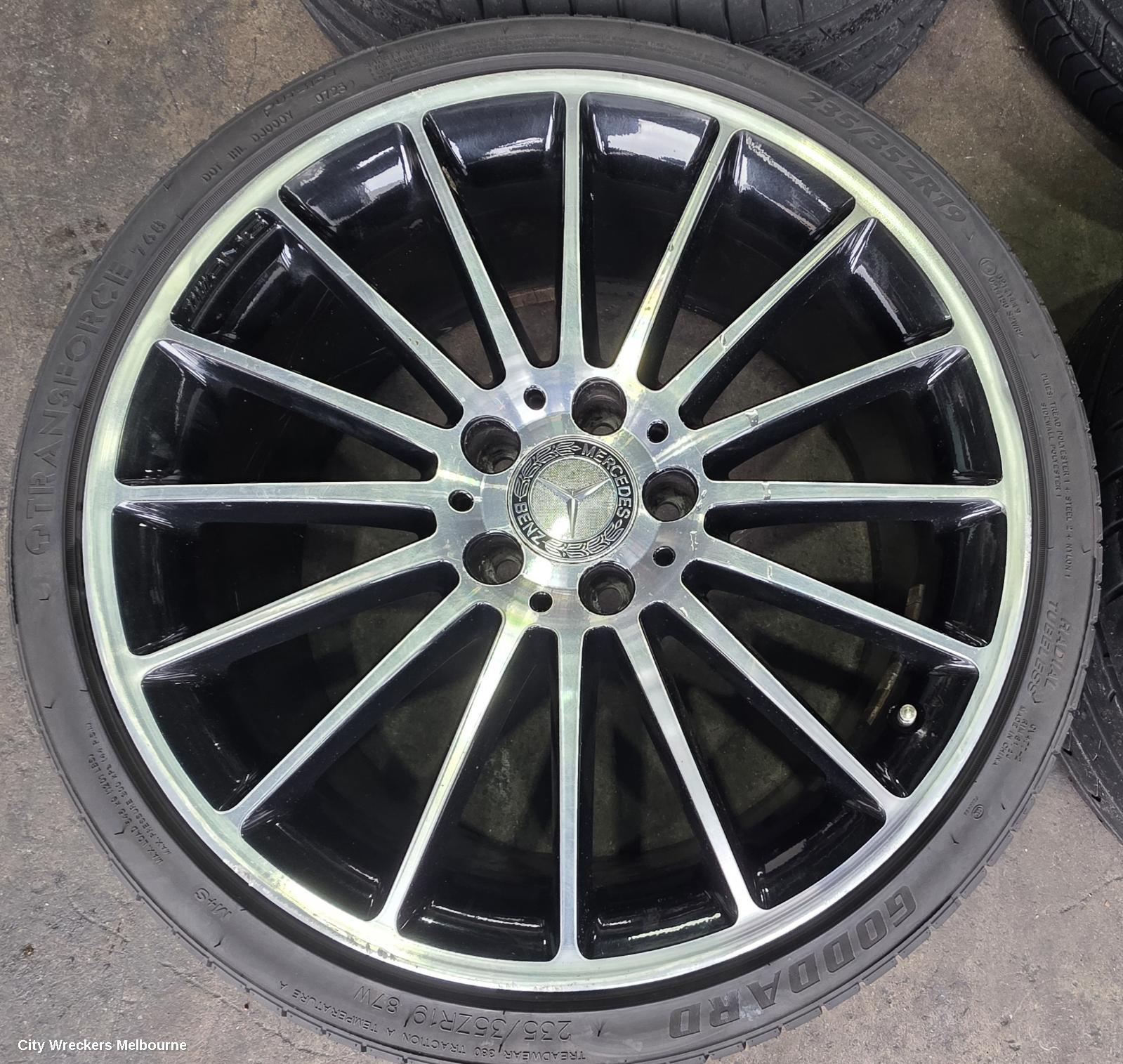 MERCEDES A CLASS WHEEL MAG, FACTORY, 19X8IN, MULTISPOKE, RVH CODE, W177/V177, 04/2018 - 06/2023