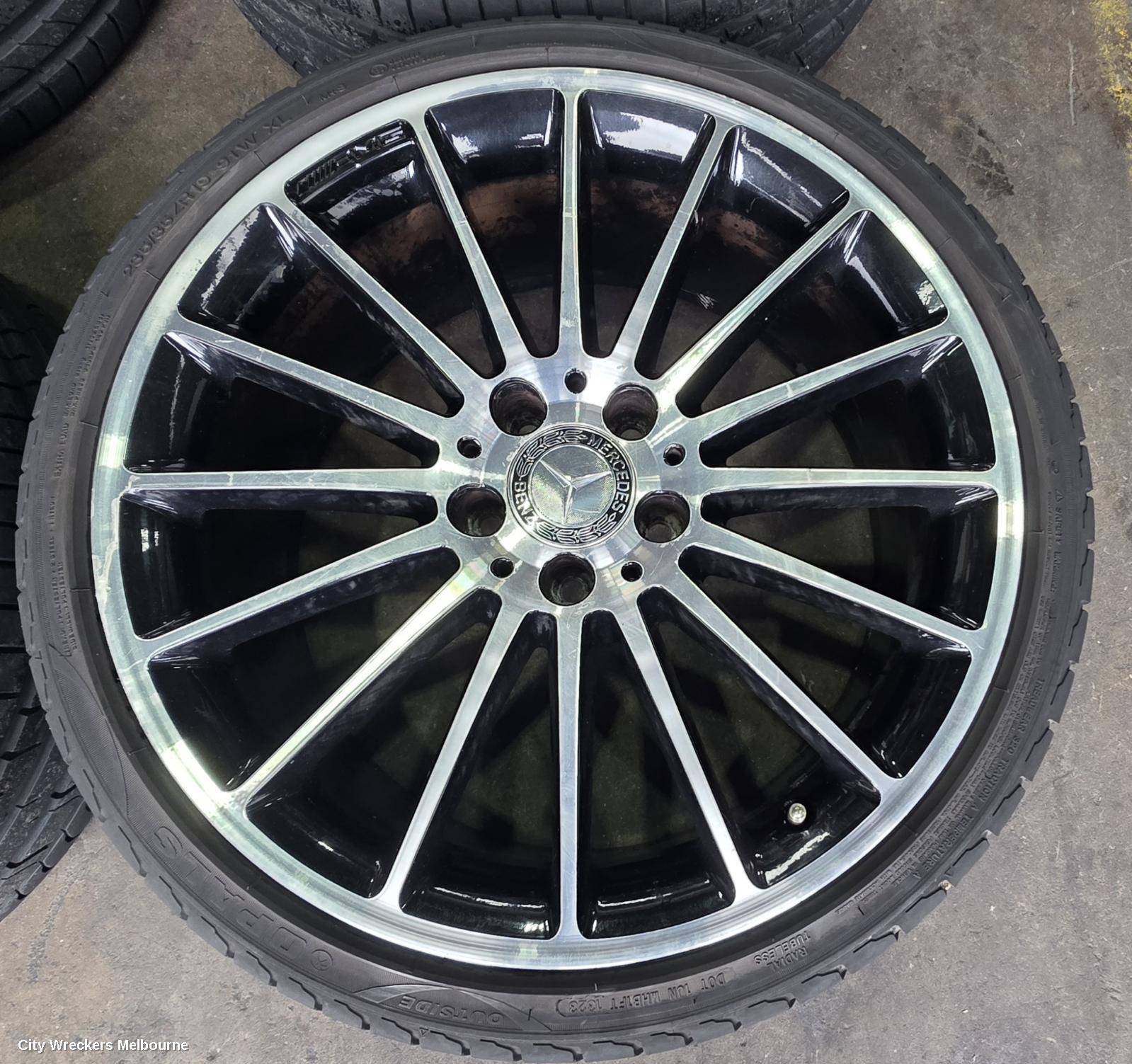 MERCEDES A CLASS WHEEL MAG, FACTORY, 19X8IN, MULTISPOKE, RVH CODE, W177/V177, 04/2018 - 06/2023