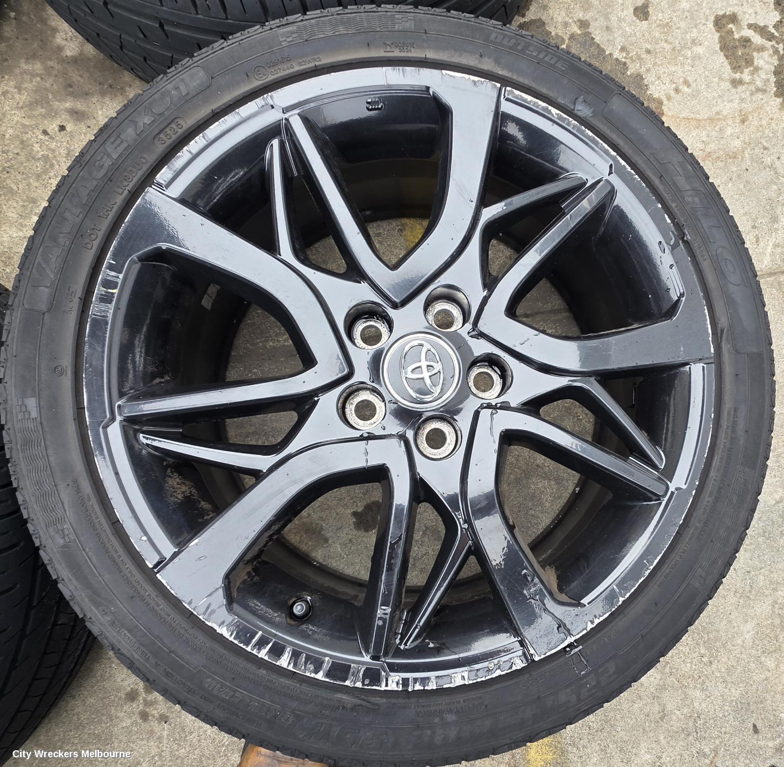 TOYOTA CAMRY WHEEL MAG, FACTORY, 18X7.5IN, ASV50, RZ, 05/2015 ONWARDS