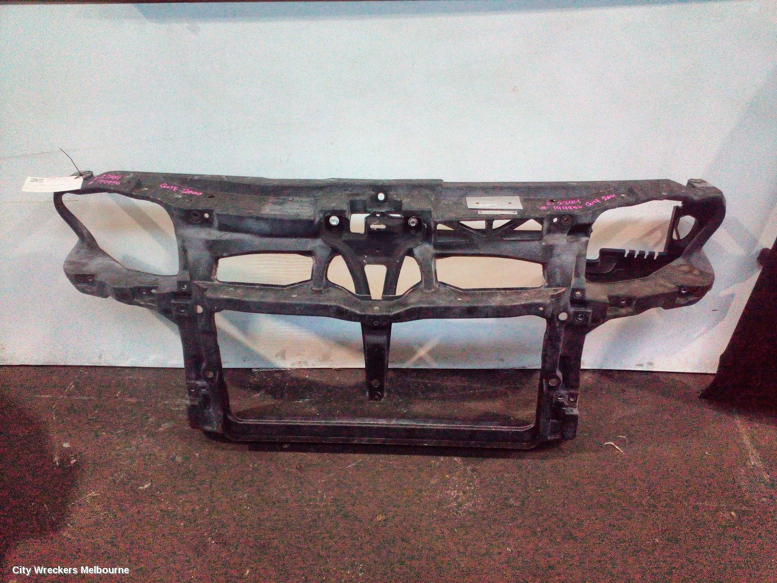 VOLKSWAGEN GOLF RADIATOR SUPPORT, GEN 4, 3DR/5DR HATCH (BOLTS OFF), 09/1998 - 06/2004