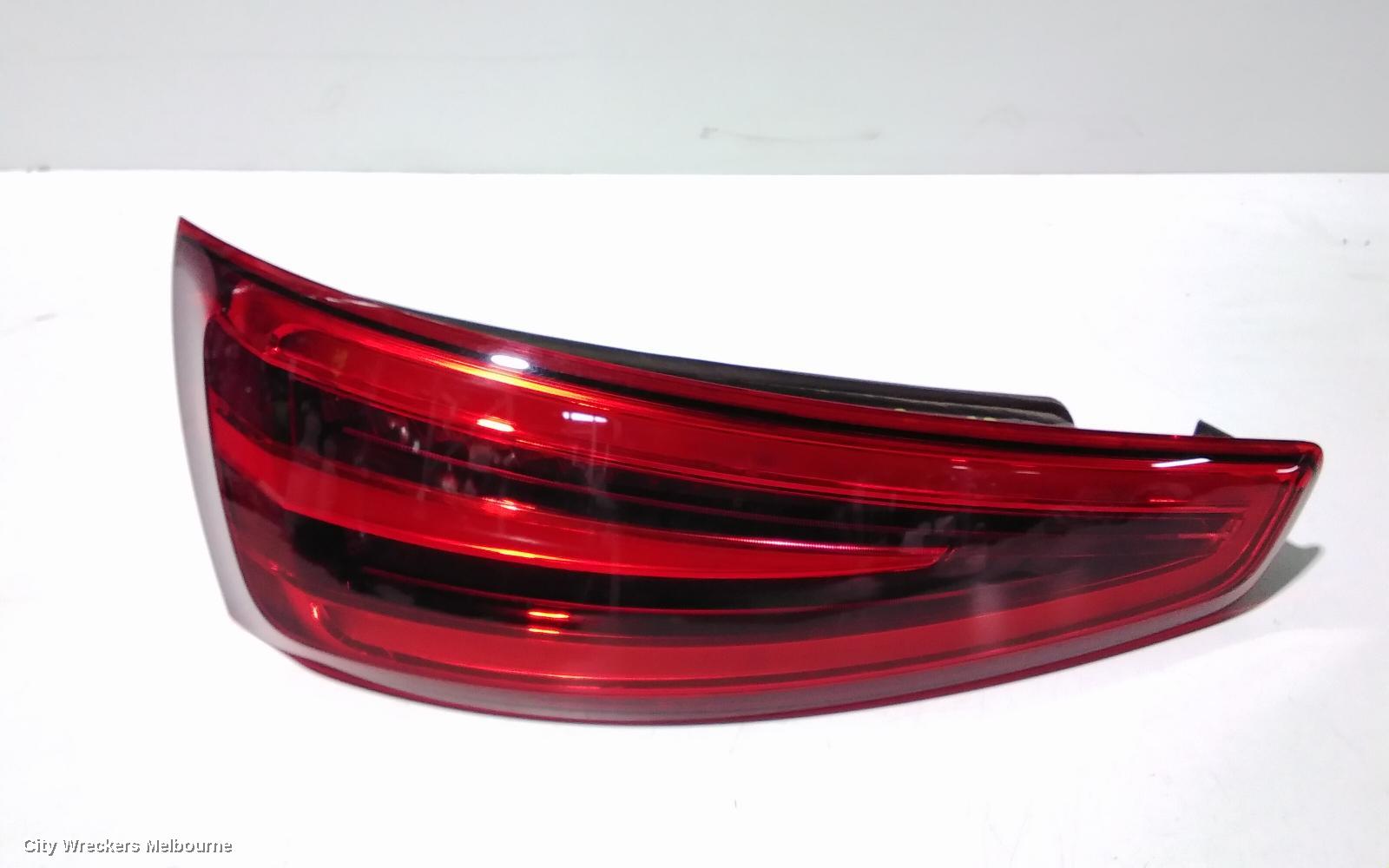 AUDI Q3 LEFT TAILLIGHT, IN TAILGATE, 8U, Q3/RSQ3, LED TYPE (10TH VIN DIGIT C,D,E), 03/2012 - 02/2015