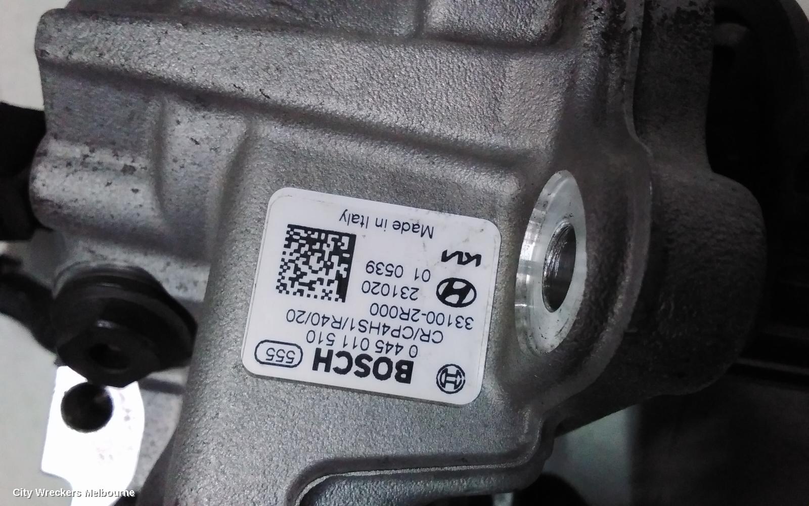 HYUNDAI TUCSON INJECTOR PUMP, DIESEL, 2.0, D4HD, HIGH PRESSURE PUMP ON CYL HEAD, NX4, 02/2021 - 01/2024