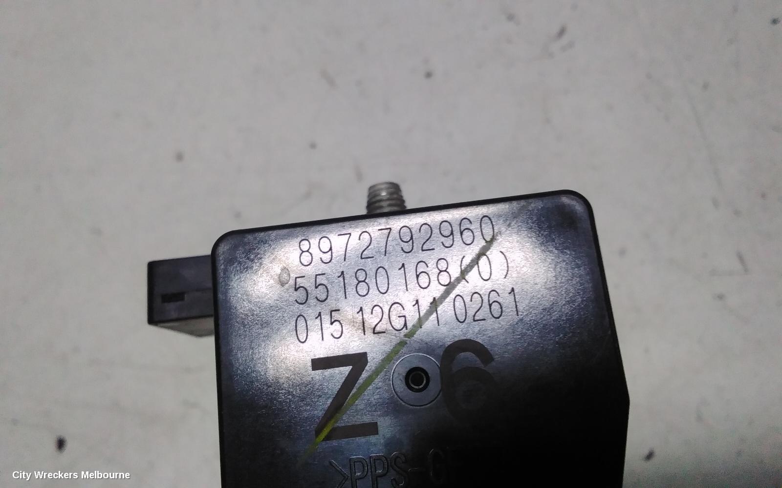 ISUZU DMAX BATTERY TERMINAL, RG, 07/2020 ONWARDS