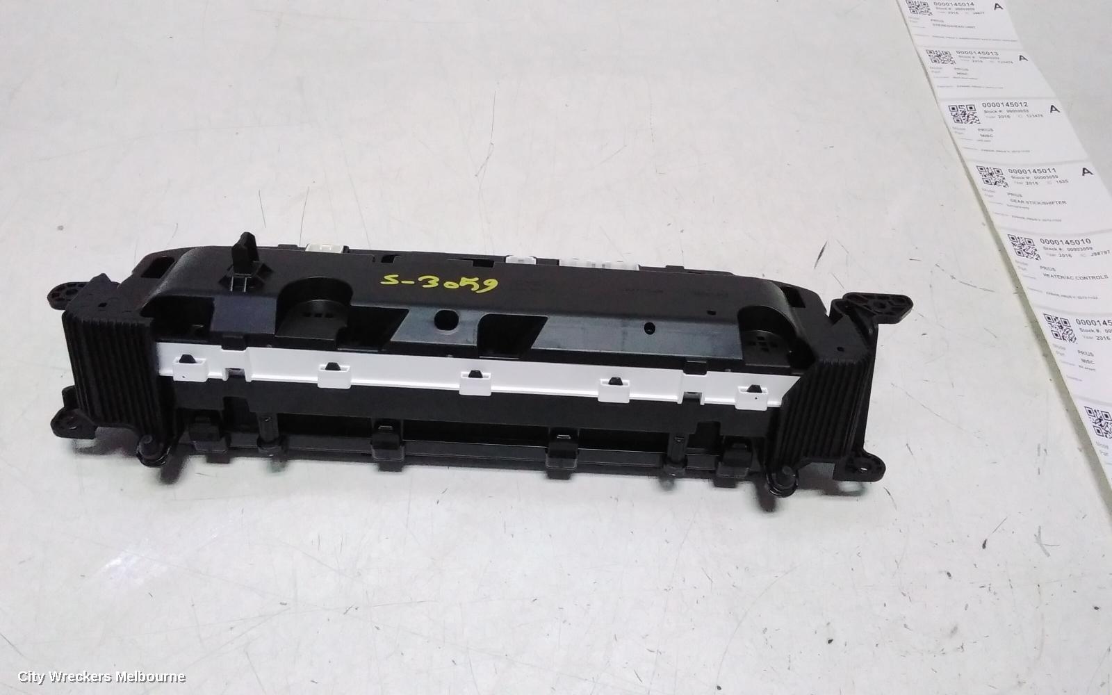 TOYOTA PRIUS INSTRUMENT CLUSTER, ZVW40R, PRIUS V, DISPLAY CLUSTER, 06/2015 - 11/2022