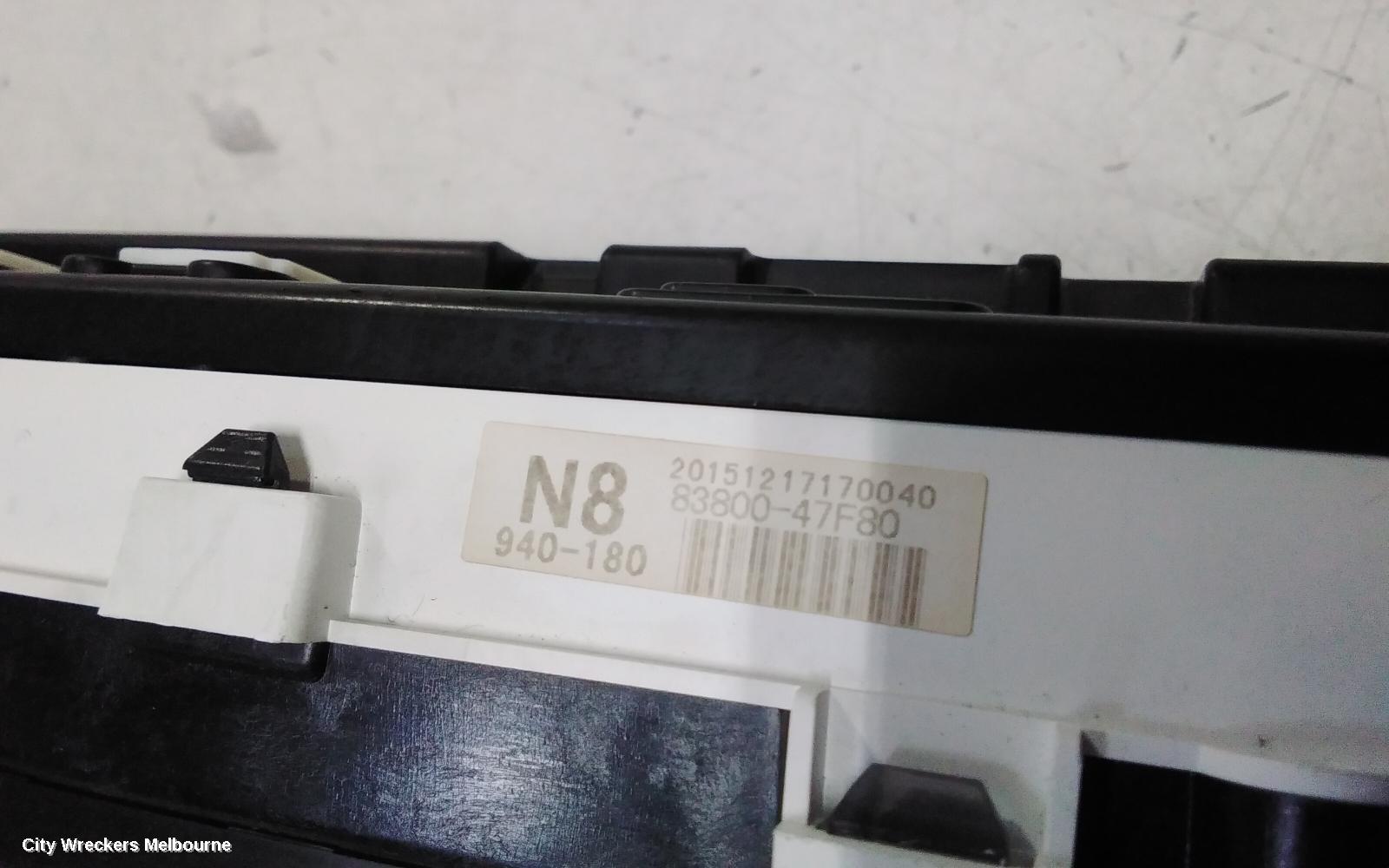 TOYOTA PRIUS INSTRUMENT CLUSTER, ZVW40R, PRIUS V, DISPLAY CLUSTER, 06/2015 - 11/2022