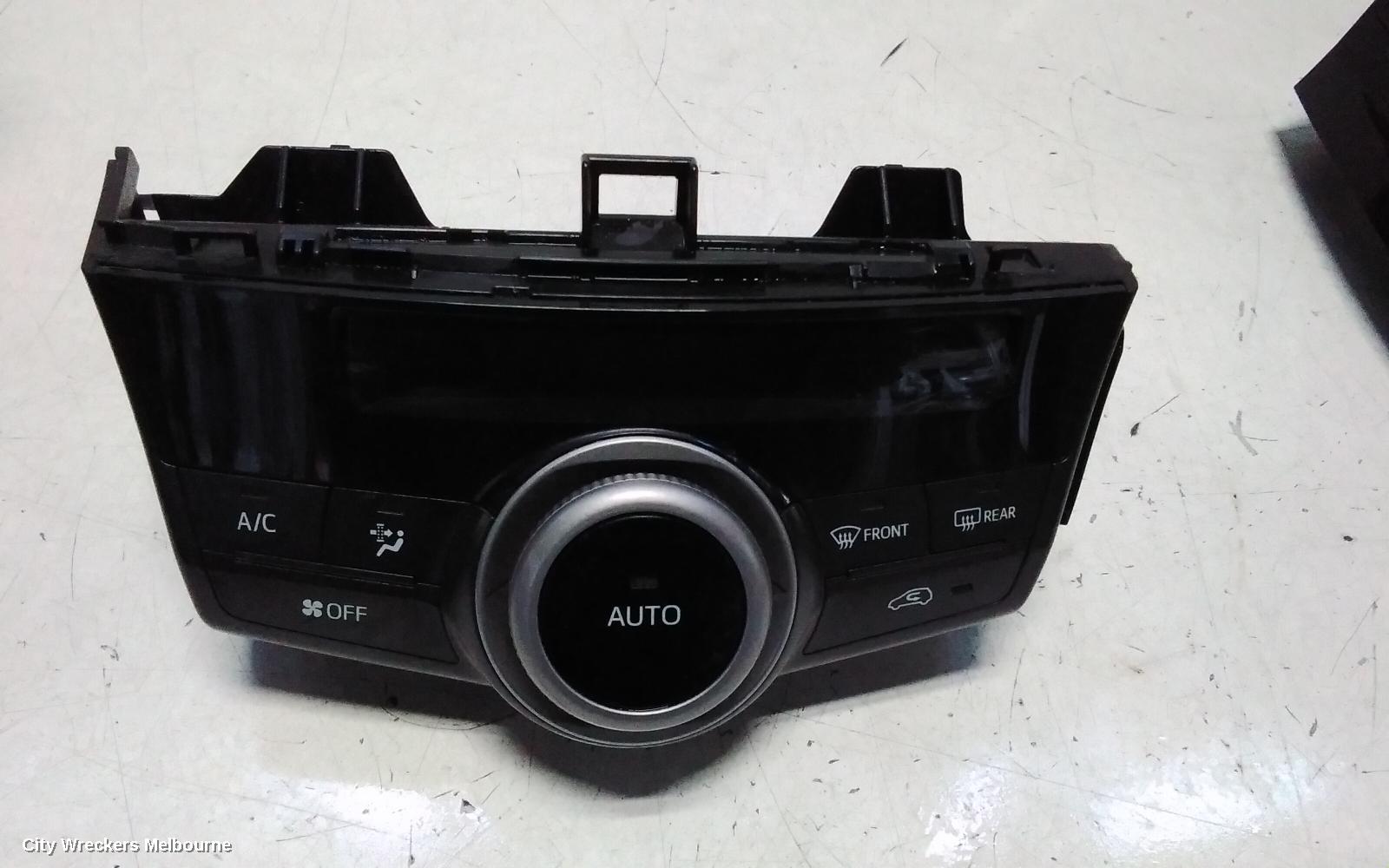 TOYOTA PRIUS HEATER/AC CONTROLS, ZVW40R, PRIUS V, 05/2012 - 11/2022