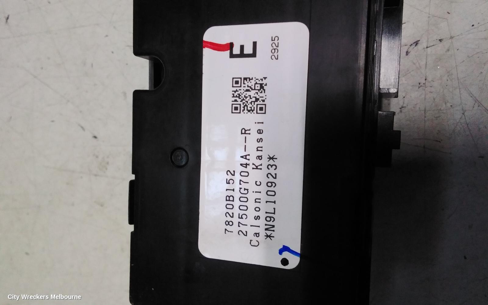 MITSUBISHI OUTLANDER HEATER/AC CONTROLS, DUAL ZONE CLIMATE CONTROL TYPE, ZM, 08/2021 ONWARDS