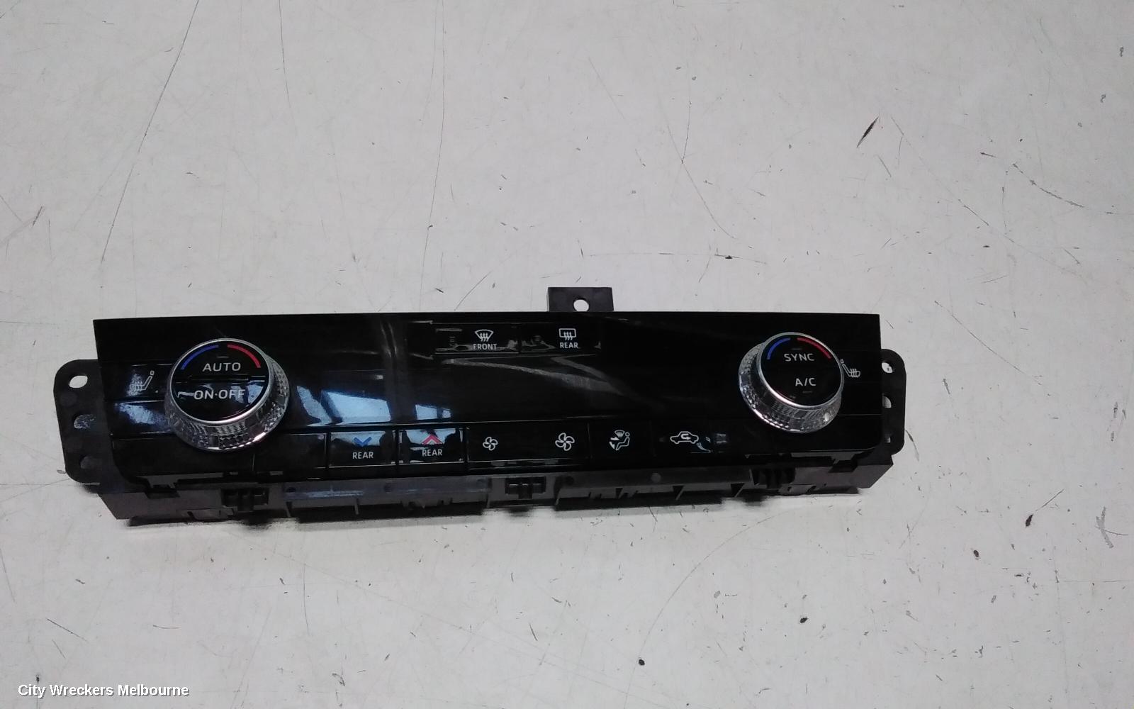 MITSUBISHI OUTLANDER HEATER/AC CONTROLS, DUAL ZONE CLIMATE CONTROL TYPE, ZM, 08/2021 ONWARDS