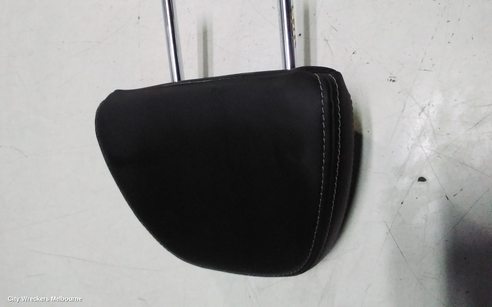 MITSUBISHI OUTLANDER HEADREST, LH REAR 2ND ROW, LEATHER, BLACK, ZM, 08/2021 ONWARDS