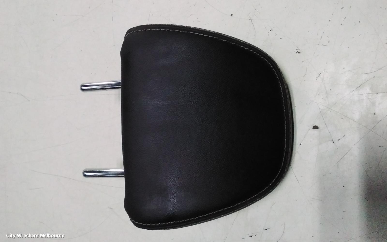 MITSUBISHI OUTLANDER HEADREST, LH REAR 2ND ROW, LEATHER, BLACK, ZM, 08/2021 ONWARDS