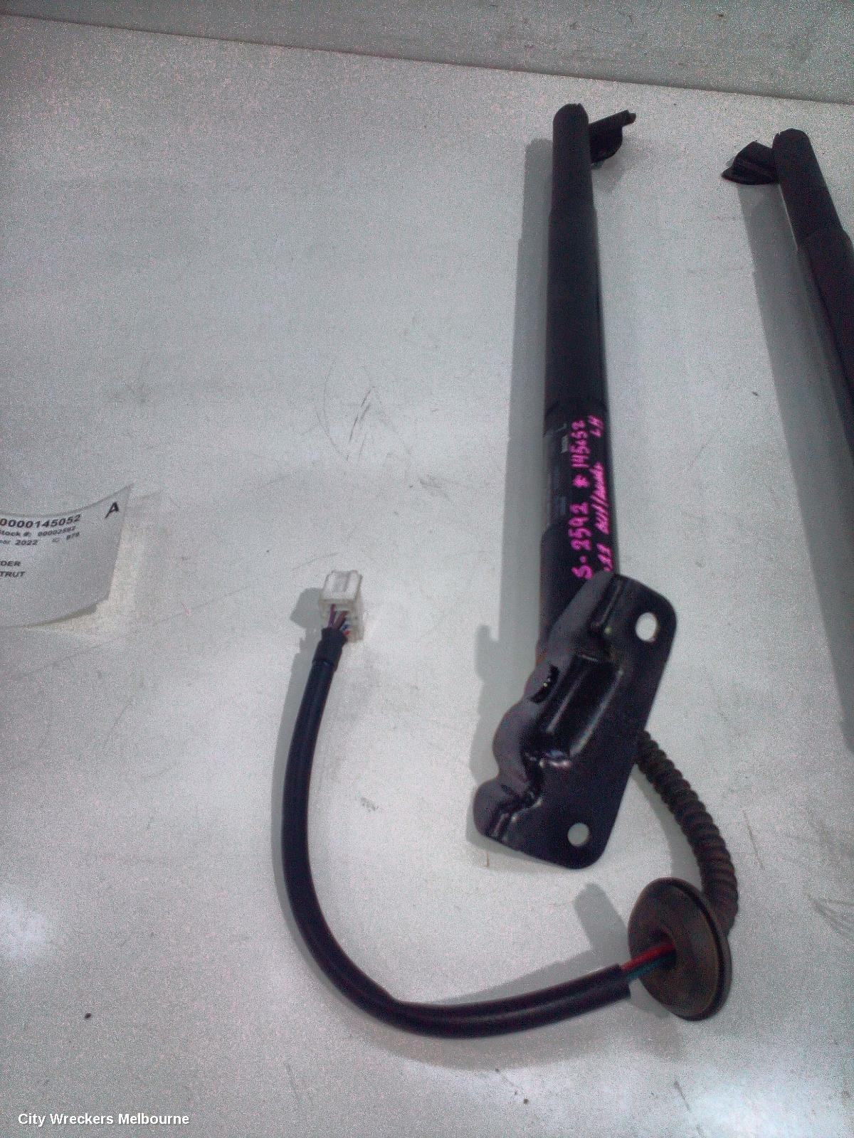 MITSUBISHI OUTLANDER HATCH STRUT, ZM, 08/2021 ONWARDS