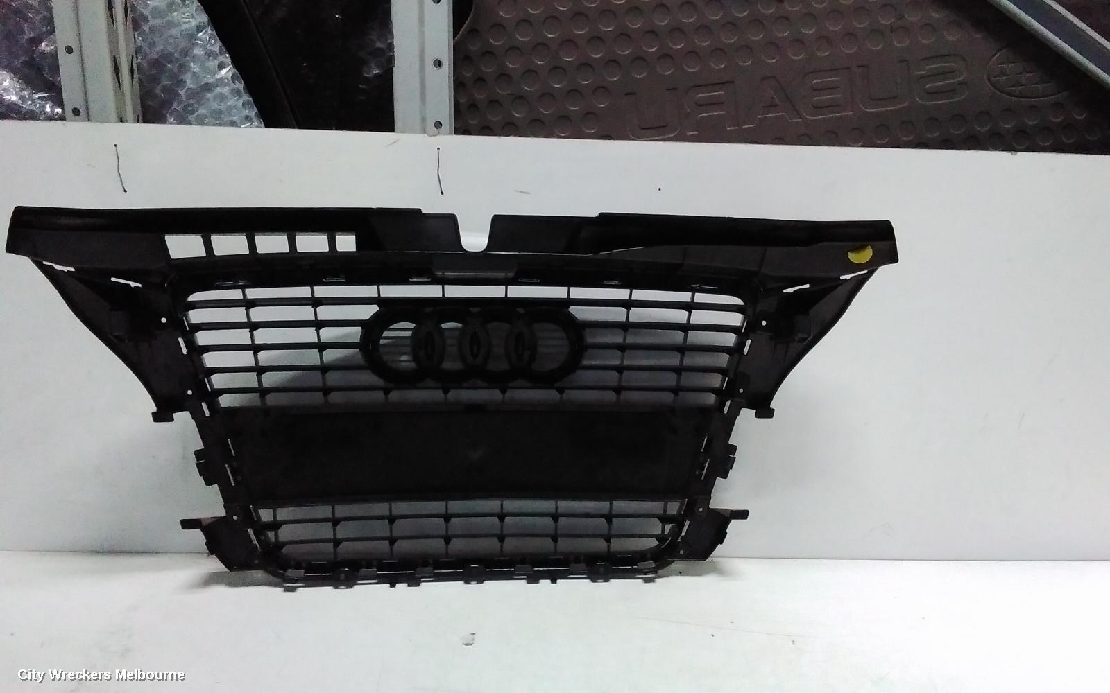 AUDI A3 GRILLE, A3, RADIATOR GRILLE, 8P, 3DR/5DR HATCH, 07/2008 - 04/2013