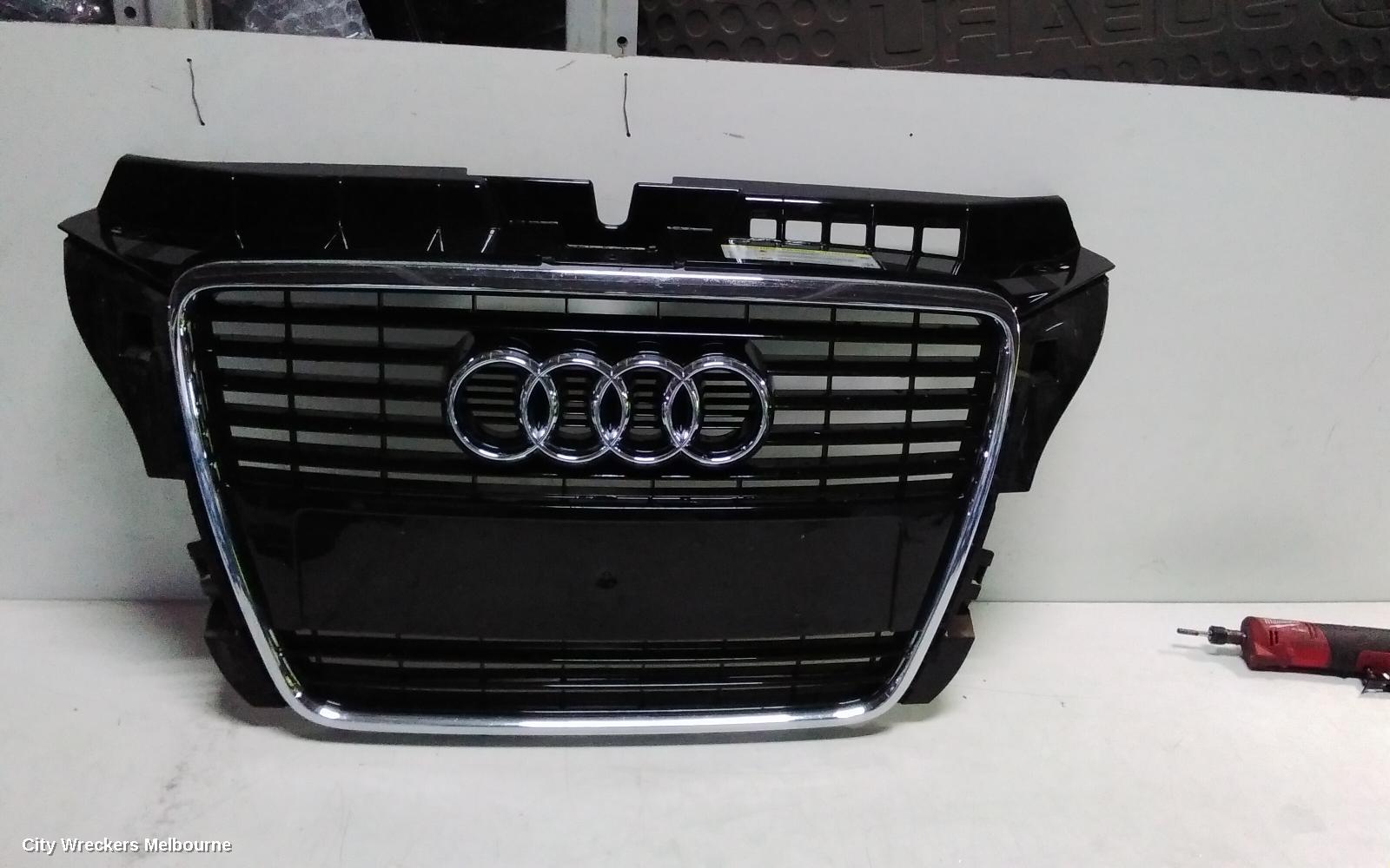 AUDI A3 GRILLE, A3, RADIATOR GRILLE, 8P, 3DR/5DR HATCH, 07/2008 - 04/2013