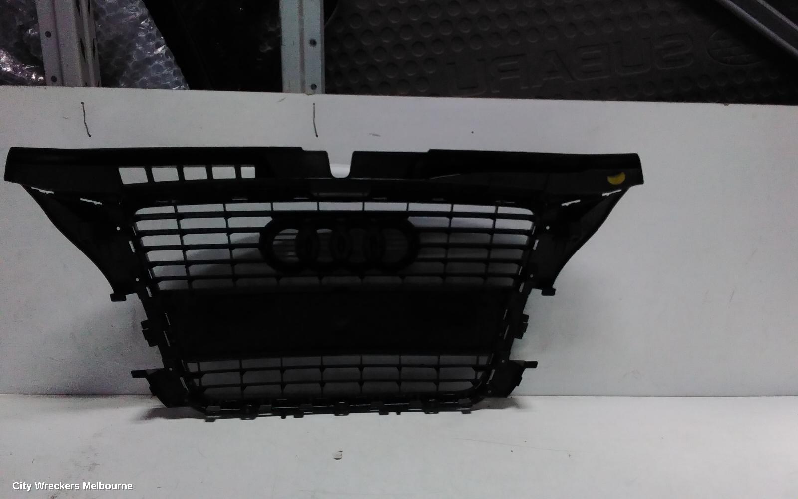 AUDI A3 GRILLE, A3, RADIATOR GRILLE, 8P, 3DR/5DR HATCH, 07/2008 - 04/2013