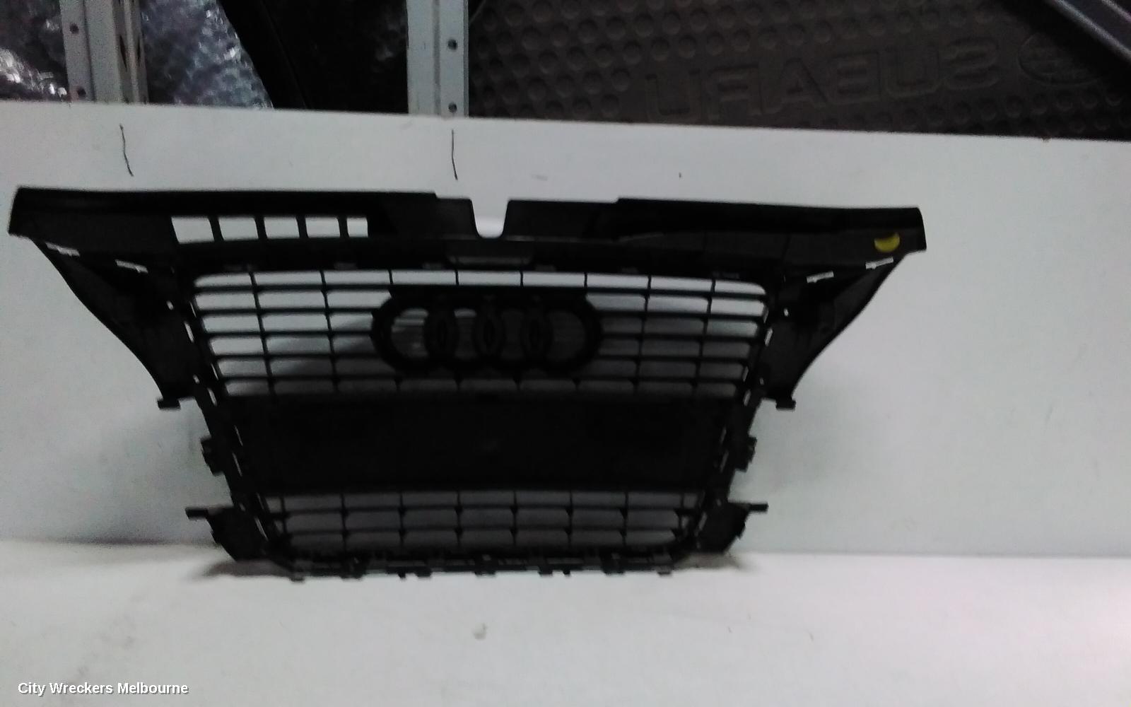 AUDI A3 GRILLE, A3, RADIATOR GRILLE, 8P, 3DR/5DR HATCH, 07/2008 - 04/2013