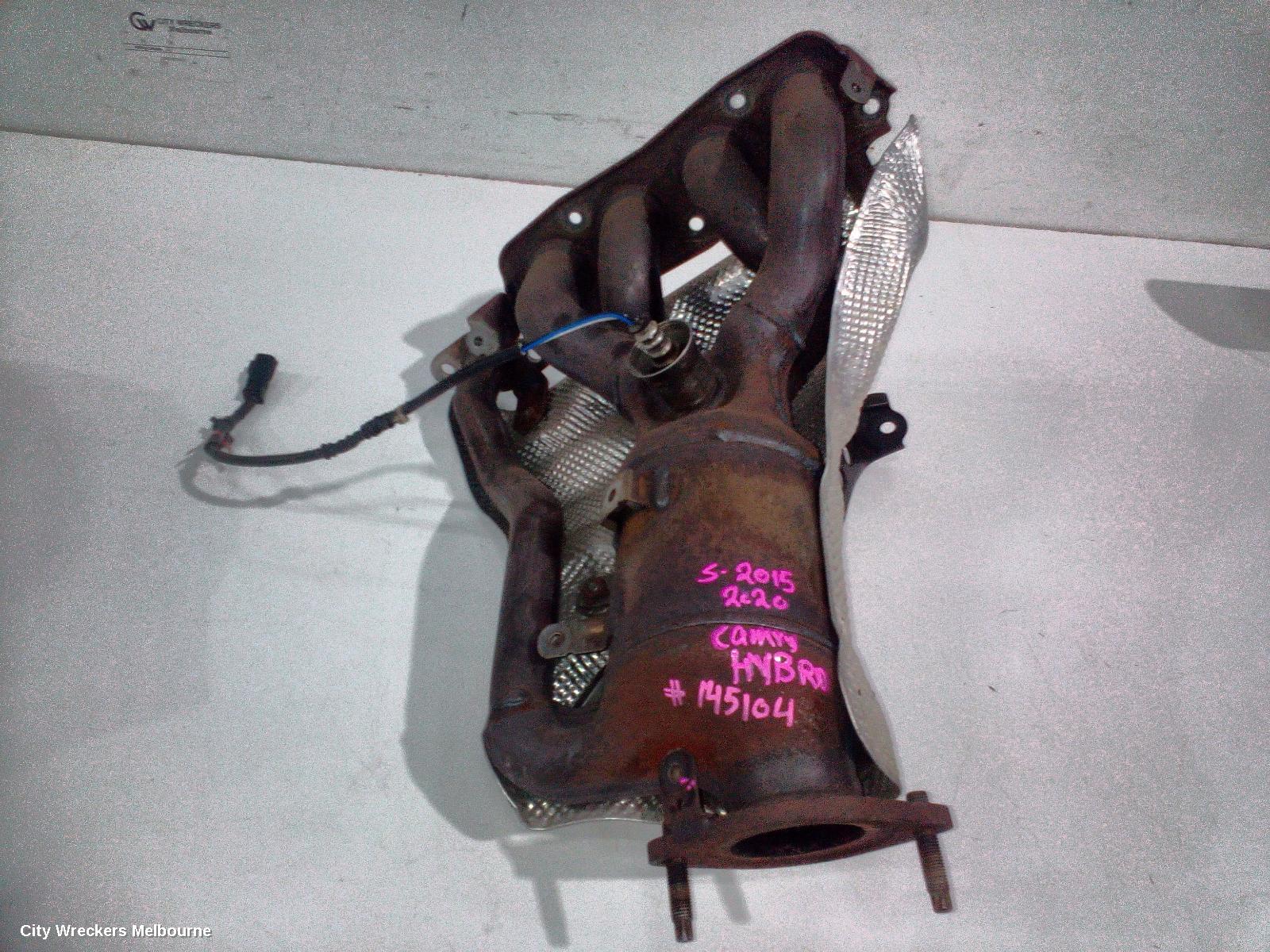 TOYOTA CAMRY CATALYTIC CONVERTER, MANIFOLD-CAT TYPE, 2.5, A25A-FKS/A25A-FXS, PETROL, XV70, 09/2017 - 05/2024