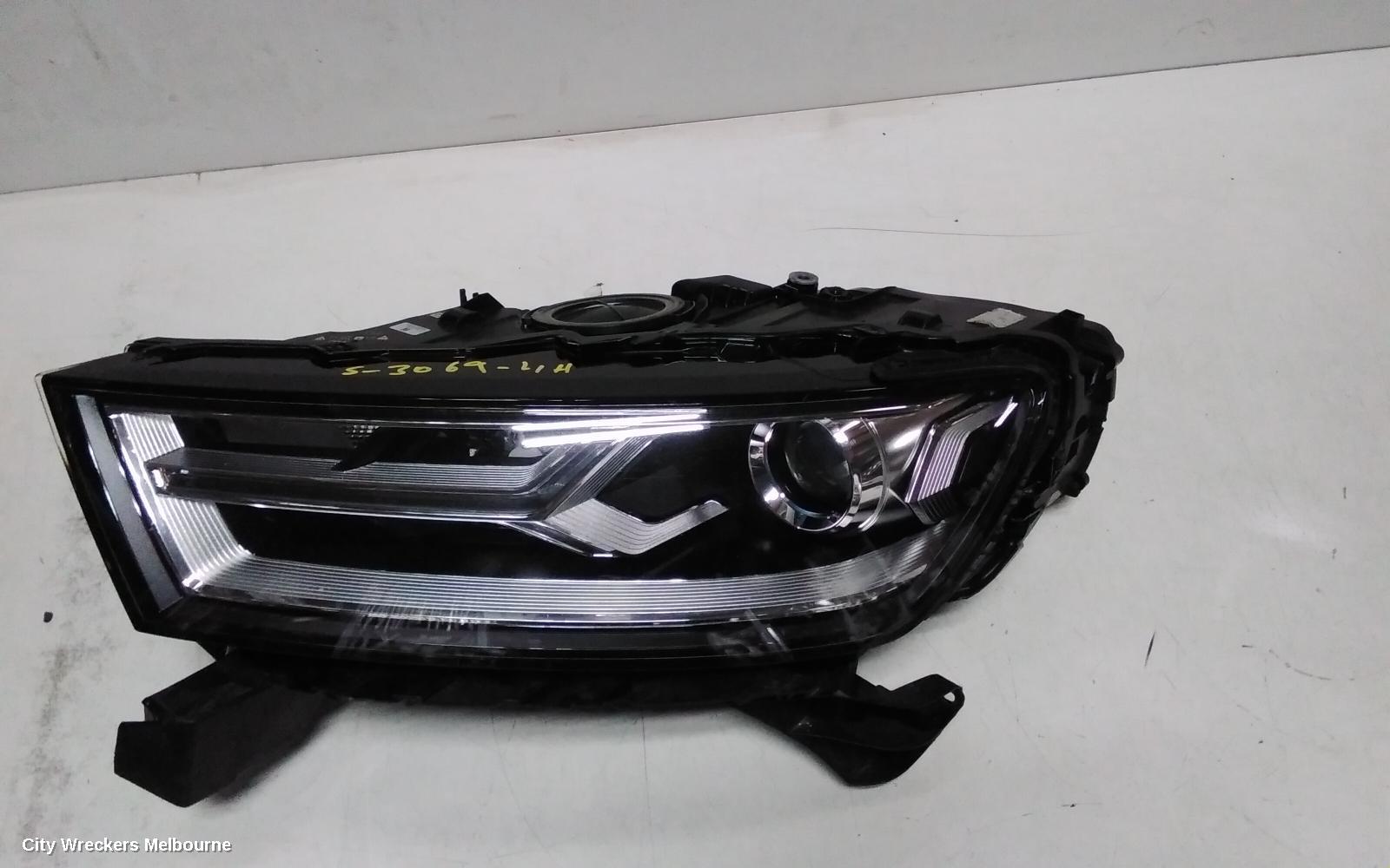 AUDI Q7 LEFT HEADLAMP, 4M, XENON TYPE, 07/2015 - 03/2020