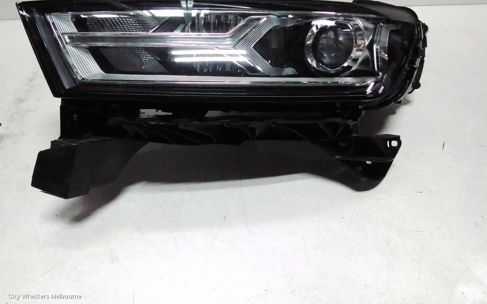 AUDI Q7 LEFT HEADLAMP, 4M, XENON TYPE, 07/2015 - 03/2020