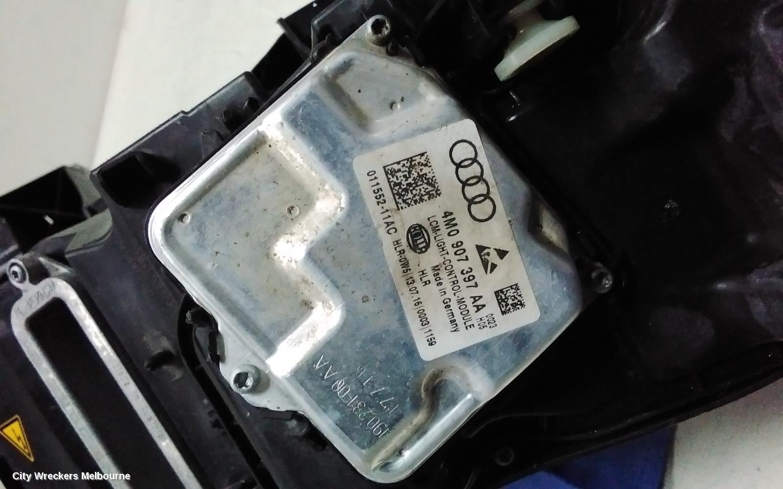 AUDI Q7 LEFT HEADLAMP, 4M, XENON TYPE, 07/2015 - 03/2020