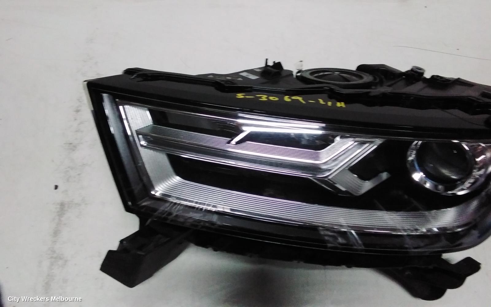 AUDI Q7 LEFT HEADLAMP, 4M, XENON TYPE, 07/2015 - 03/2020