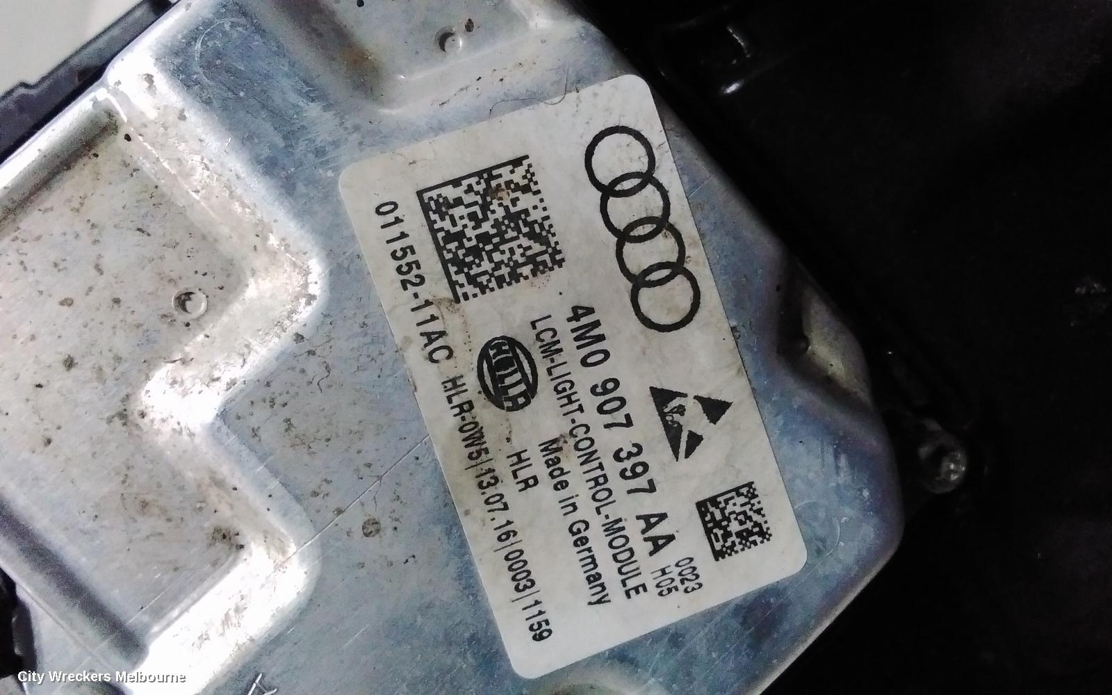 AUDI Q7 LEFT HEADLAMP, 4M, XENON TYPE, 07/2015 - 03/2020