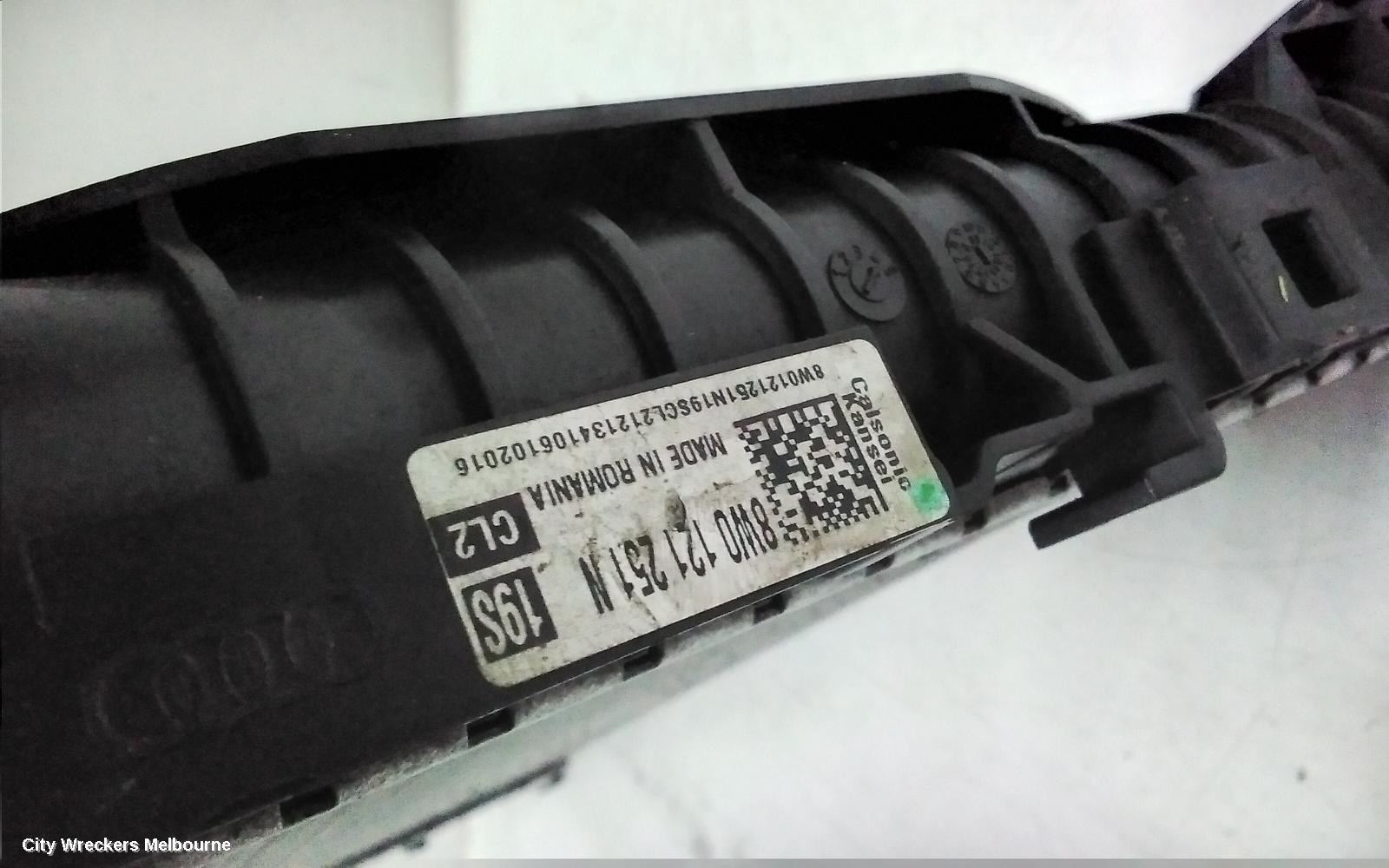 AUDI Q7 RADIATOR, 4M, AUTO, PRIMARY RADIATOR (CLOSEST TO ENGINE), DIESEL, 3.0, TURBO, CRTC CODE, 07/2015 - 03/2020
