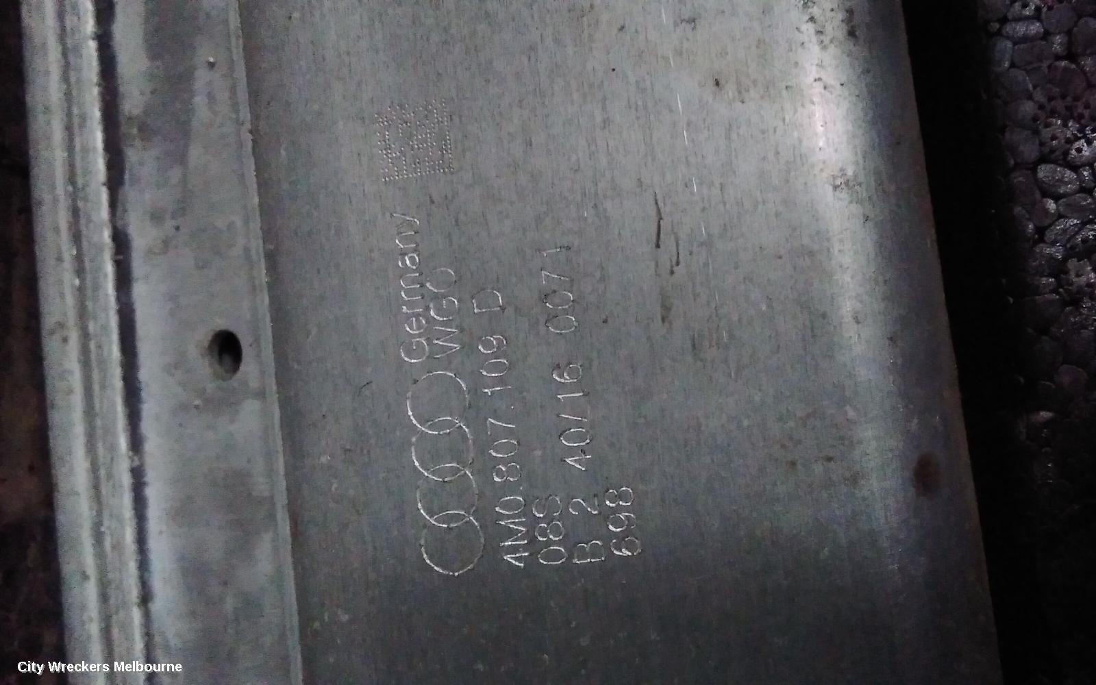 AUDI Q7 F/BAR REINFORC/BRACK, 4M, MAIN REINFORCEMENT, 07/2015 ONWARDS