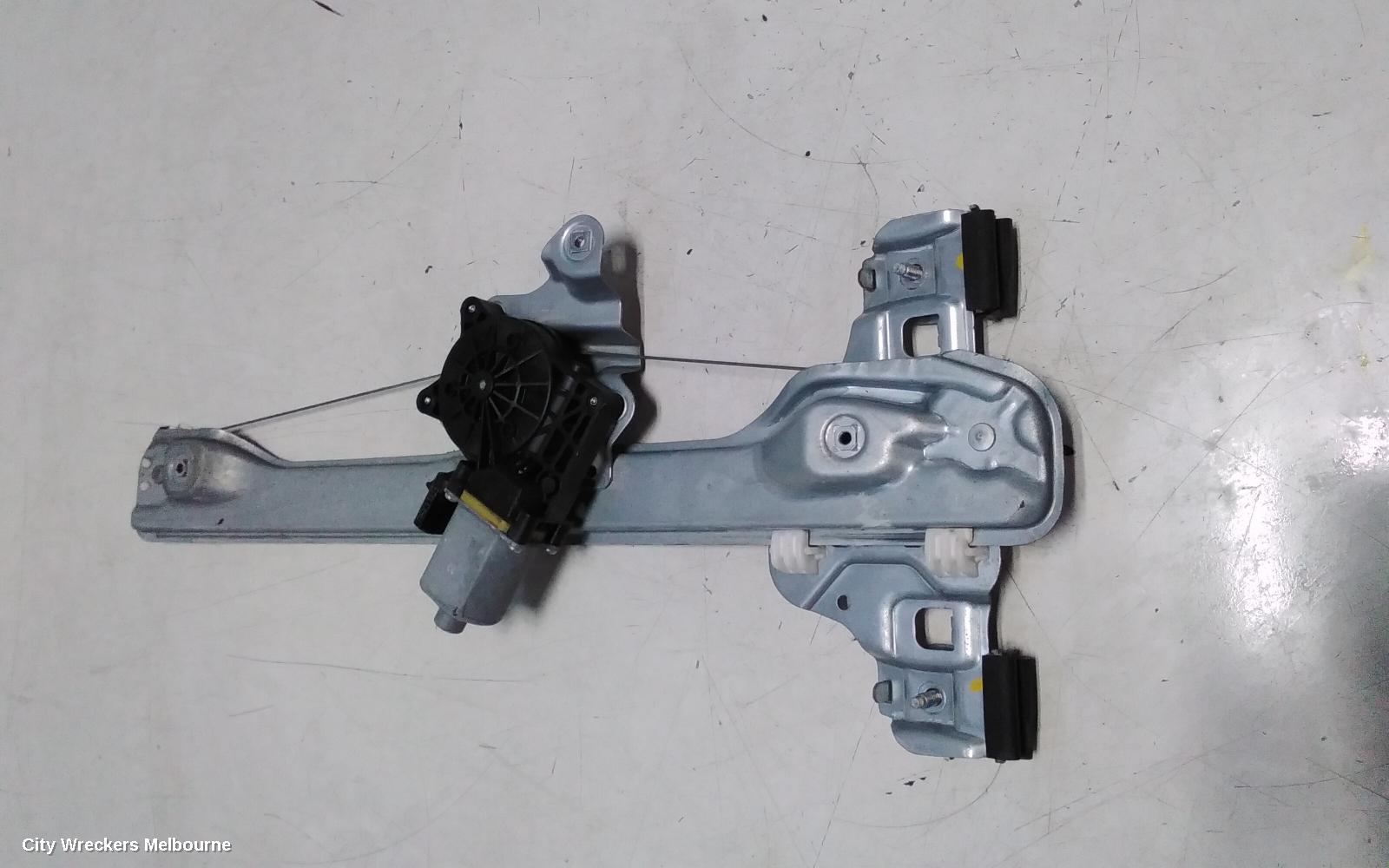 HOLDEN TRAX RIGHT REAR WND REG/MOTOR, TJ SERIES, DOOR REG ASSY (REG AND MOTOR), 08/2013 - 12/2020