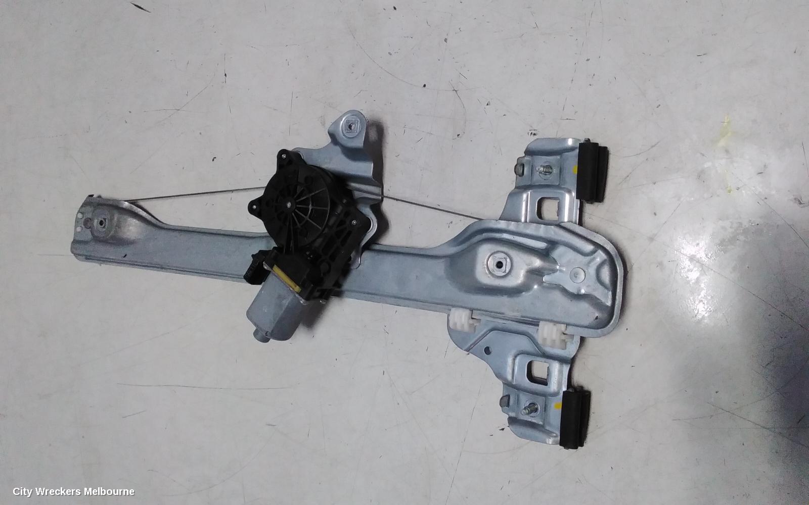 HOLDEN TRAX RIGHT REAR WND REG/MOTOR, TJ SERIES, DOOR REG ASSY (REG AND MOTOR), 08/2013 - 12/2020