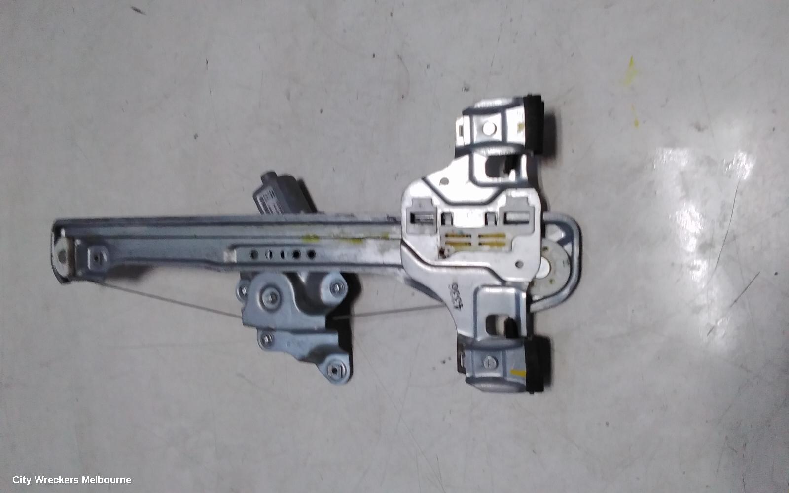 HOLDEN TRAX RIGHT REAR WND REG/MOTOR, TJ SERIES, DOOR REG ASSY (REG AND MOTOR), 08/2013 - 12/2020