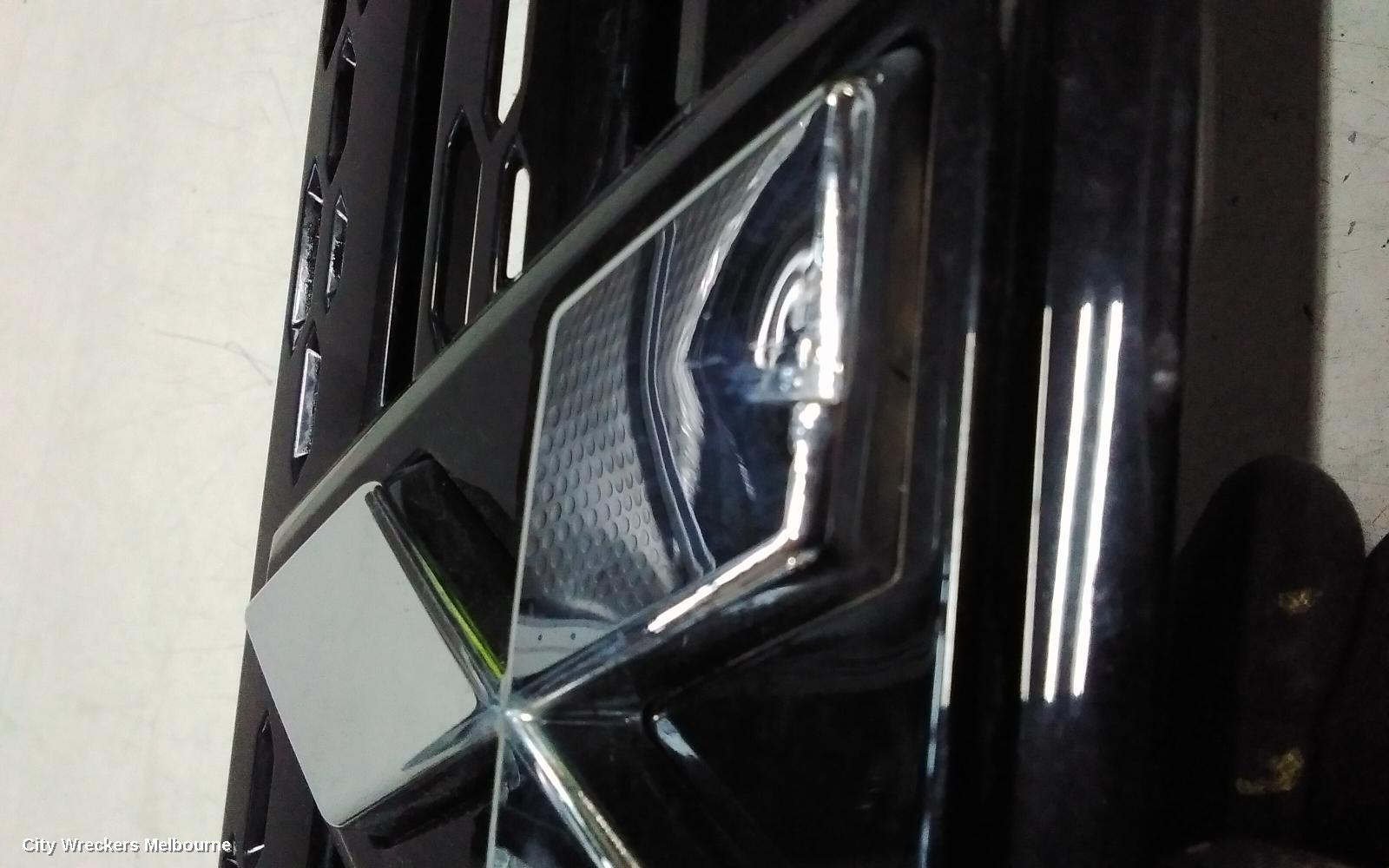 MITSUBISHI ECLIPSE CROSS GRILLE, RADIATOR GRILLE (UPPER), HIGH GLOSS BLACK, YB, 10/2020 ONWARDS