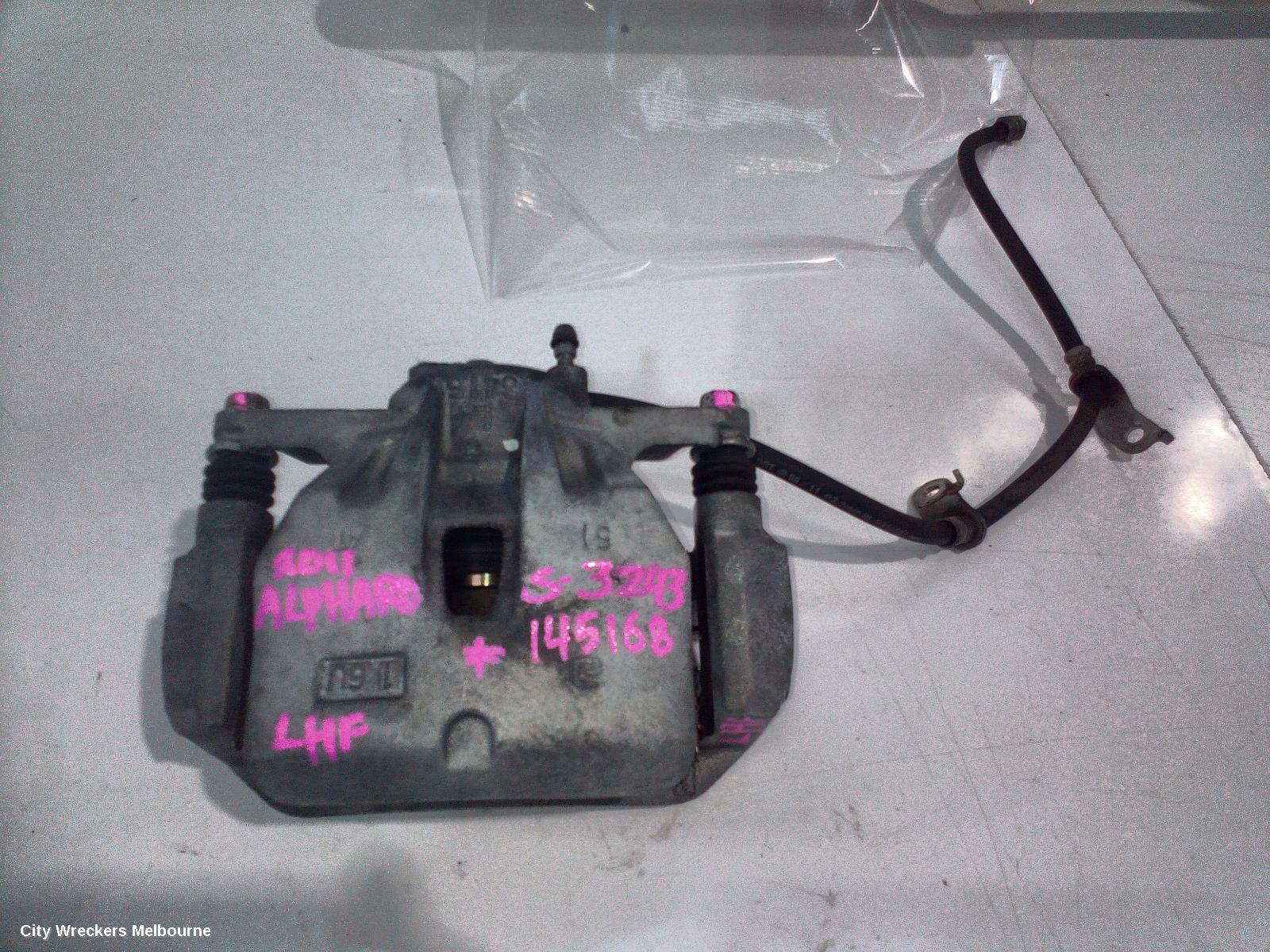 TOYOTA ALPHARD CALIPER, 20 SERIES, 08-15 (IMPORT)