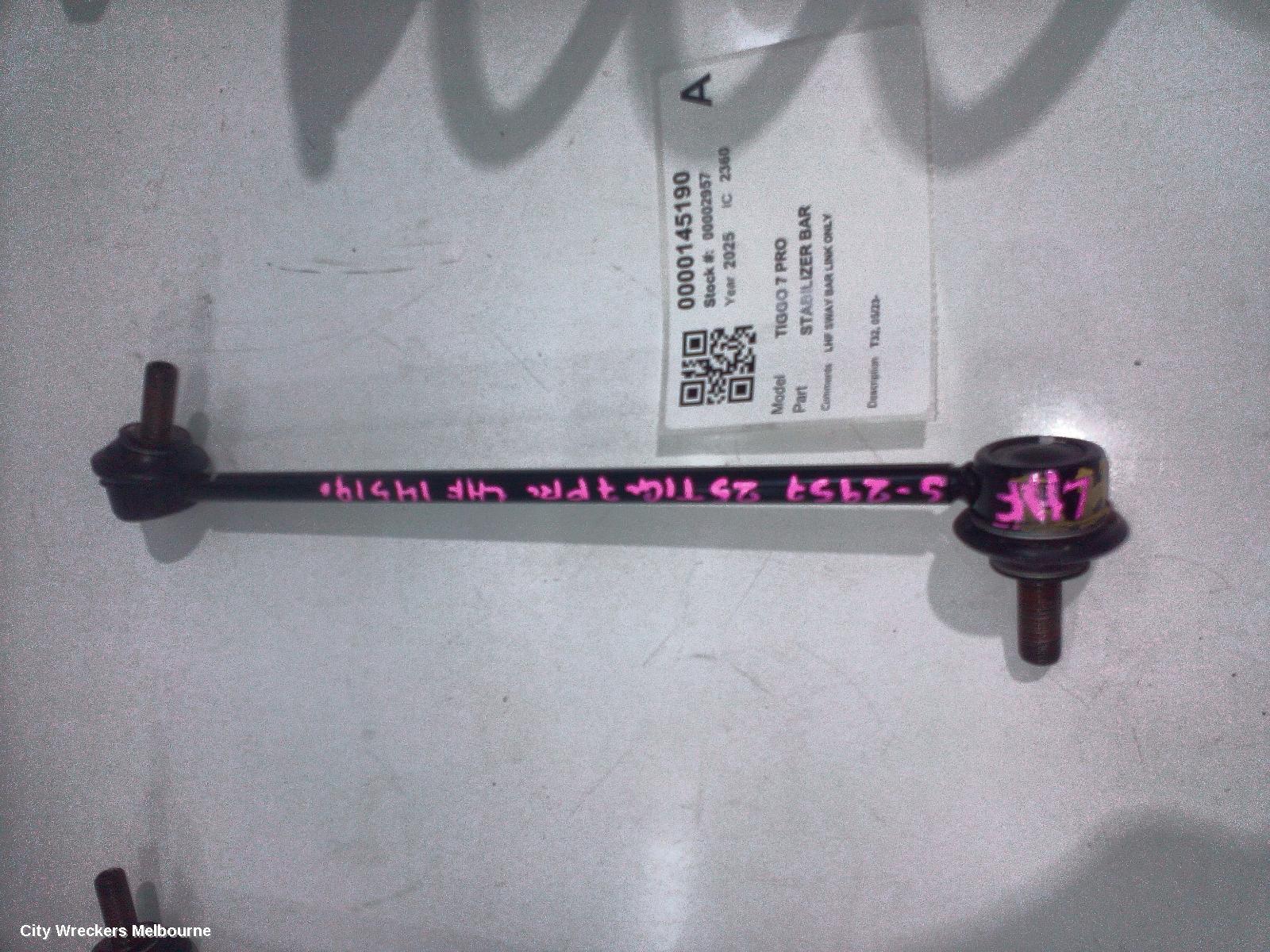 CHERY TIGGO 7 STABILISER BAR, T32, 05/2023 ONWARDS